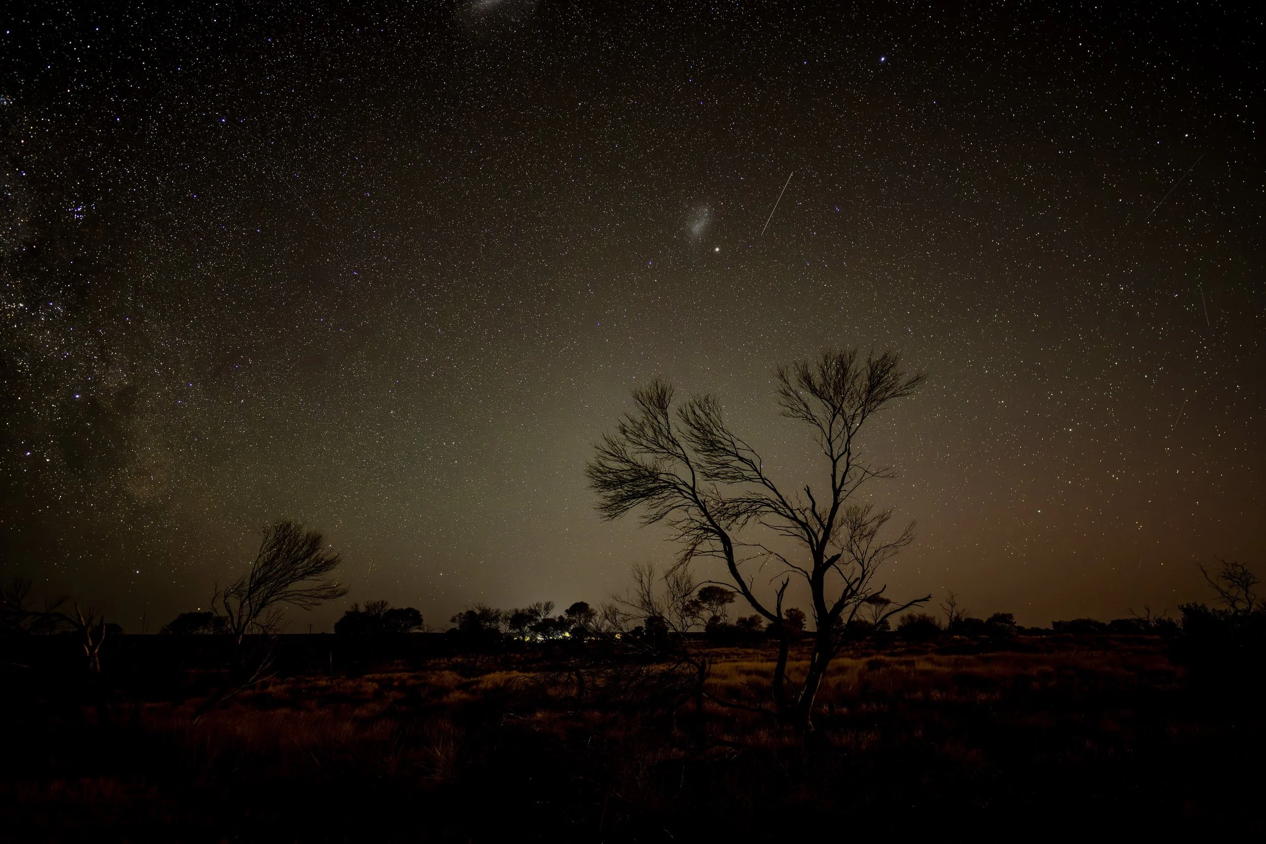 G140 -2nd of February  2025 19:48 - Night shot to the south - ISO 800 f/1.8 15sec