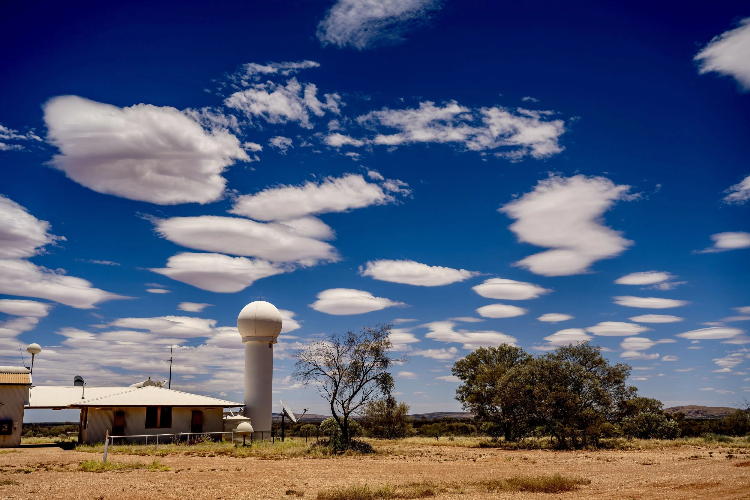 G146 -1st of January  2025 11:15 - Lenticular cloud over Giles Weather Station