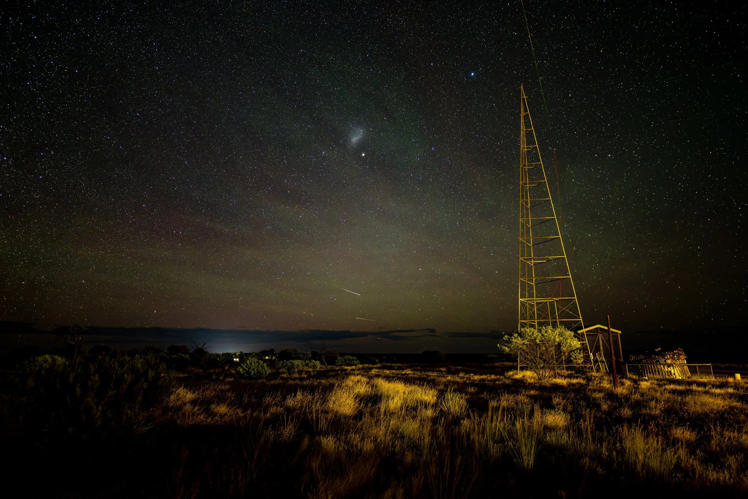G149 - 2nd of January  2025 22:27 - Night shot to the south - ISO 800 f/18 15sec