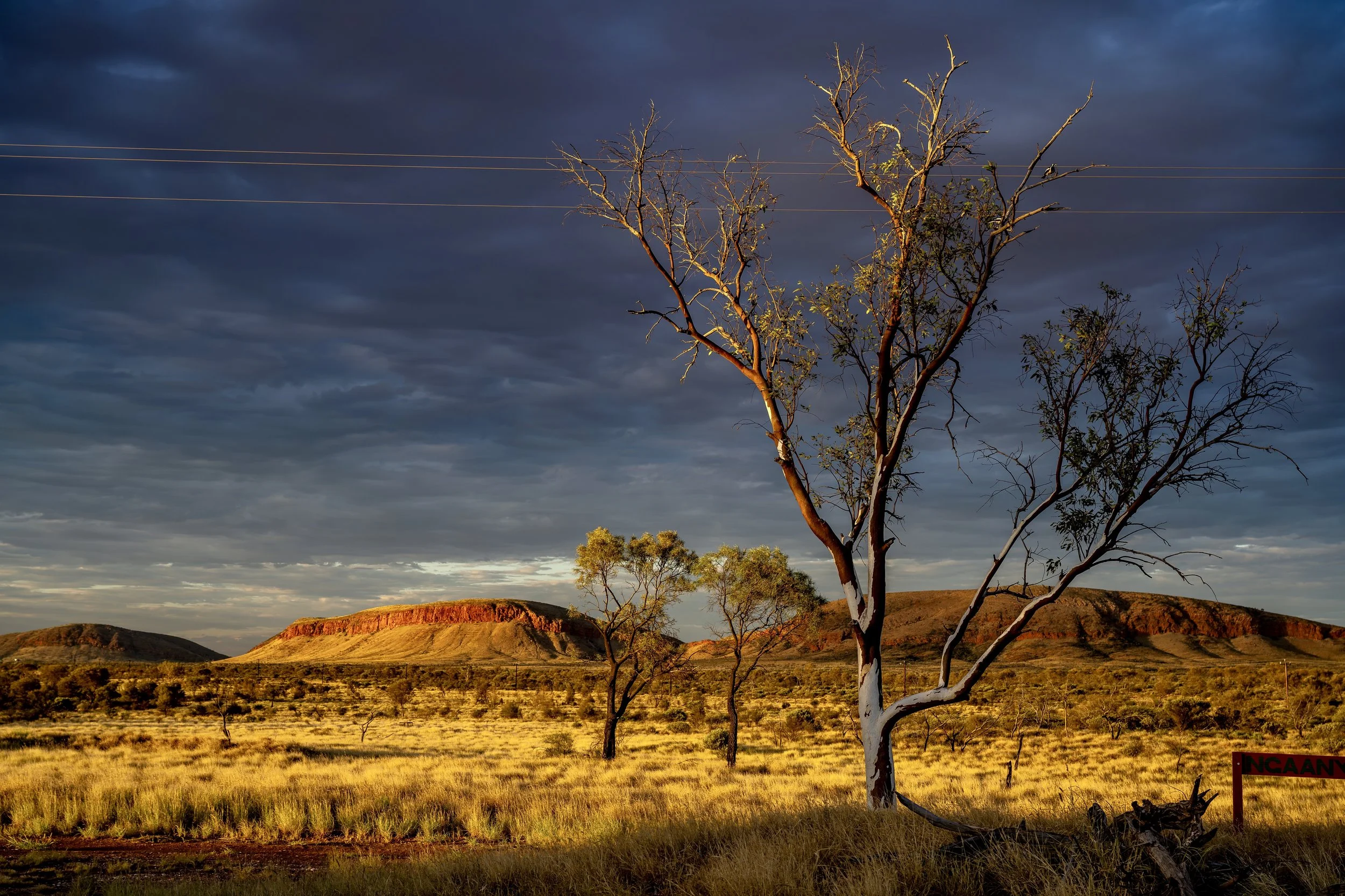 G150 - 5th of January  2025 17:57 - Golden hour cloud over Purli Yurliya (Rawlinson Ranges).