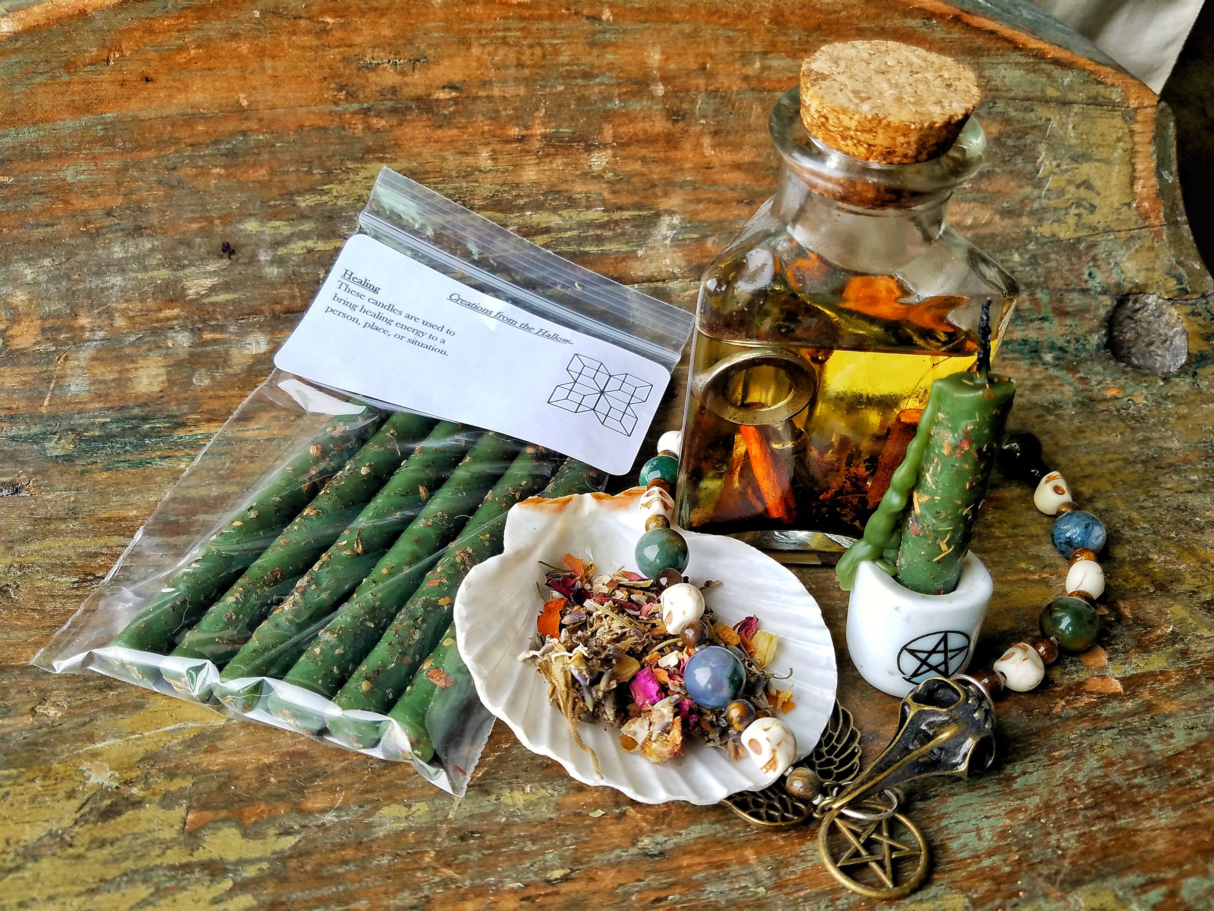 Healing Intention candles