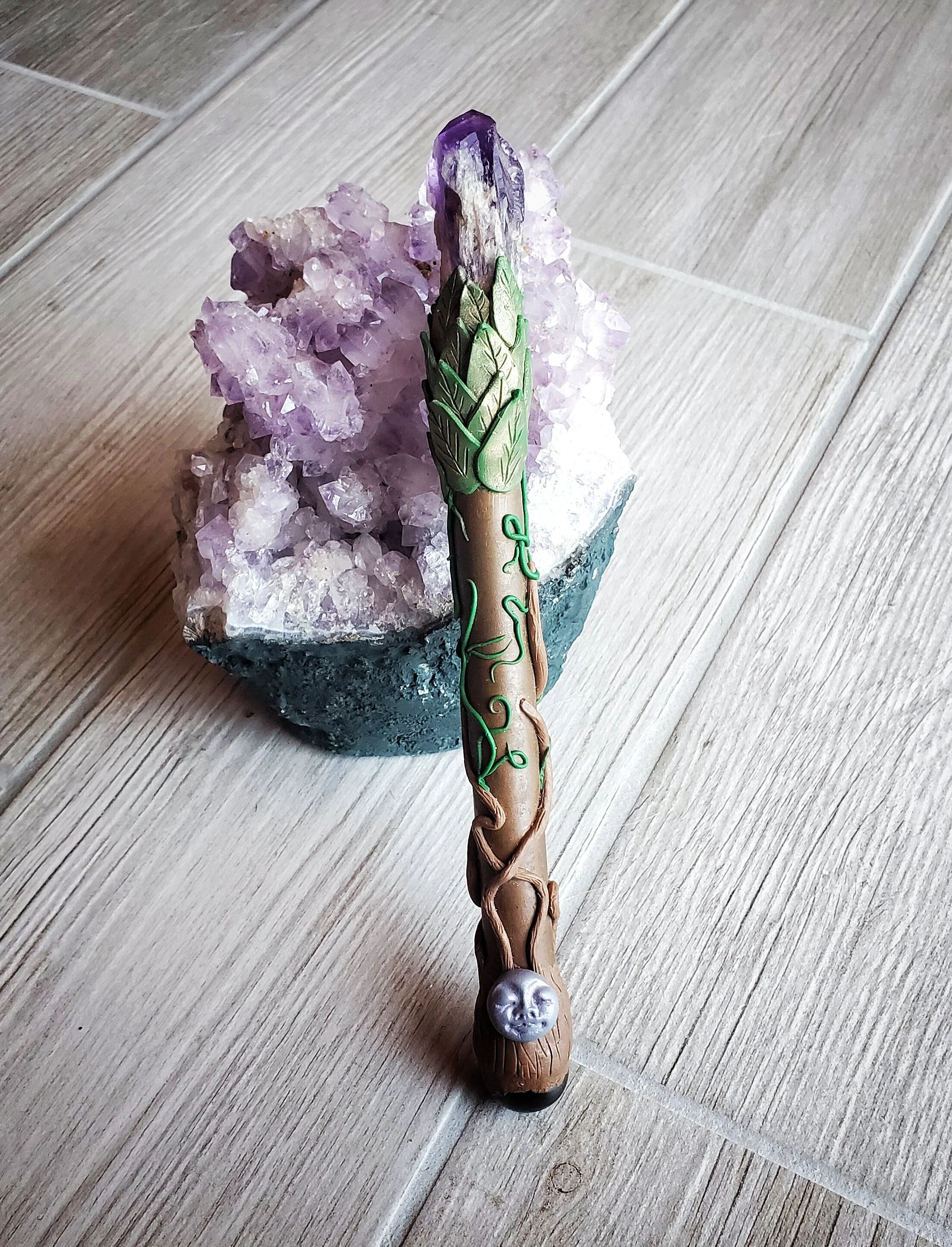 Amethyst Copper Wand