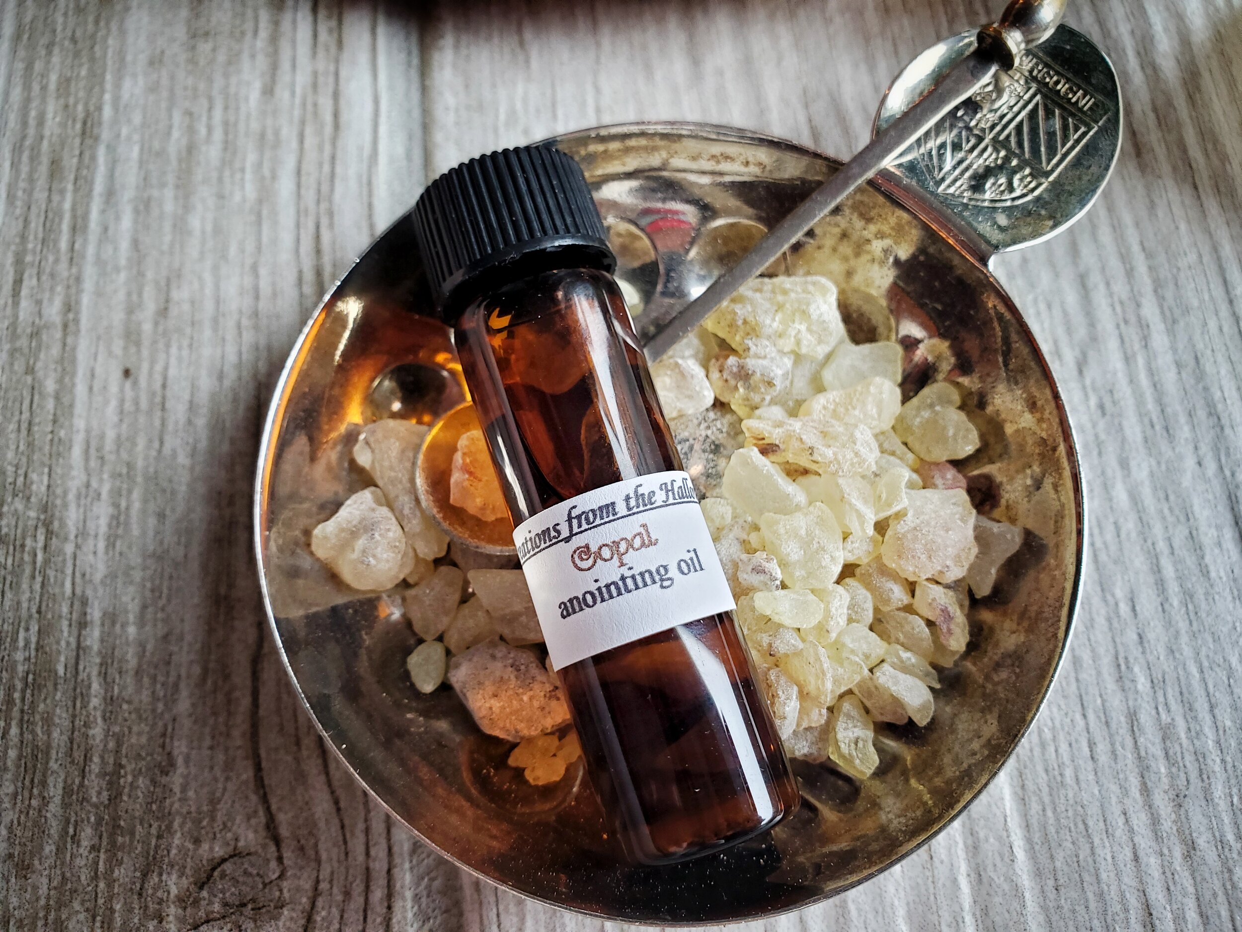 Copal anointing oil