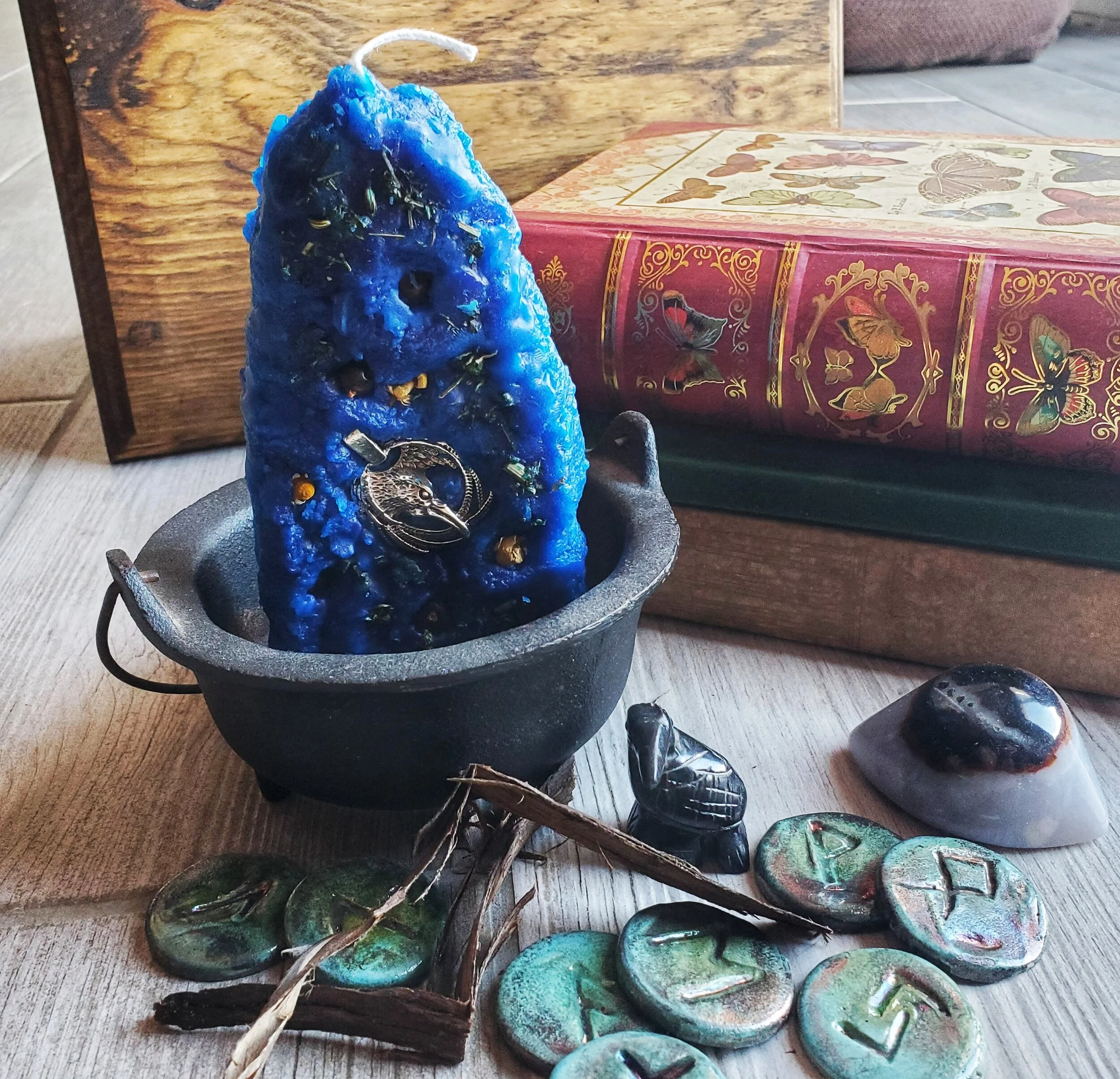 Molded Norse Deity Candles