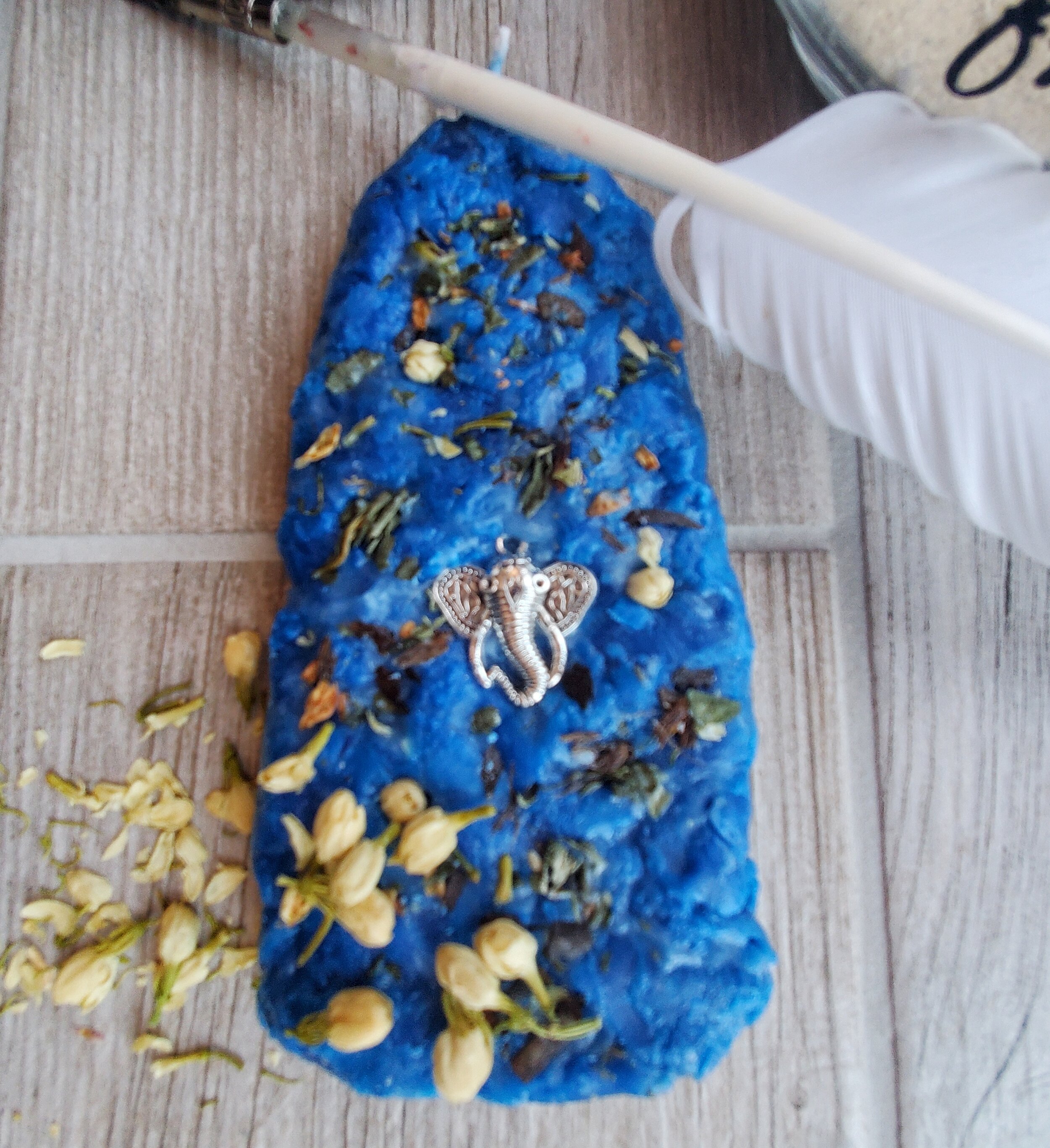 Molded Ganesha Candle