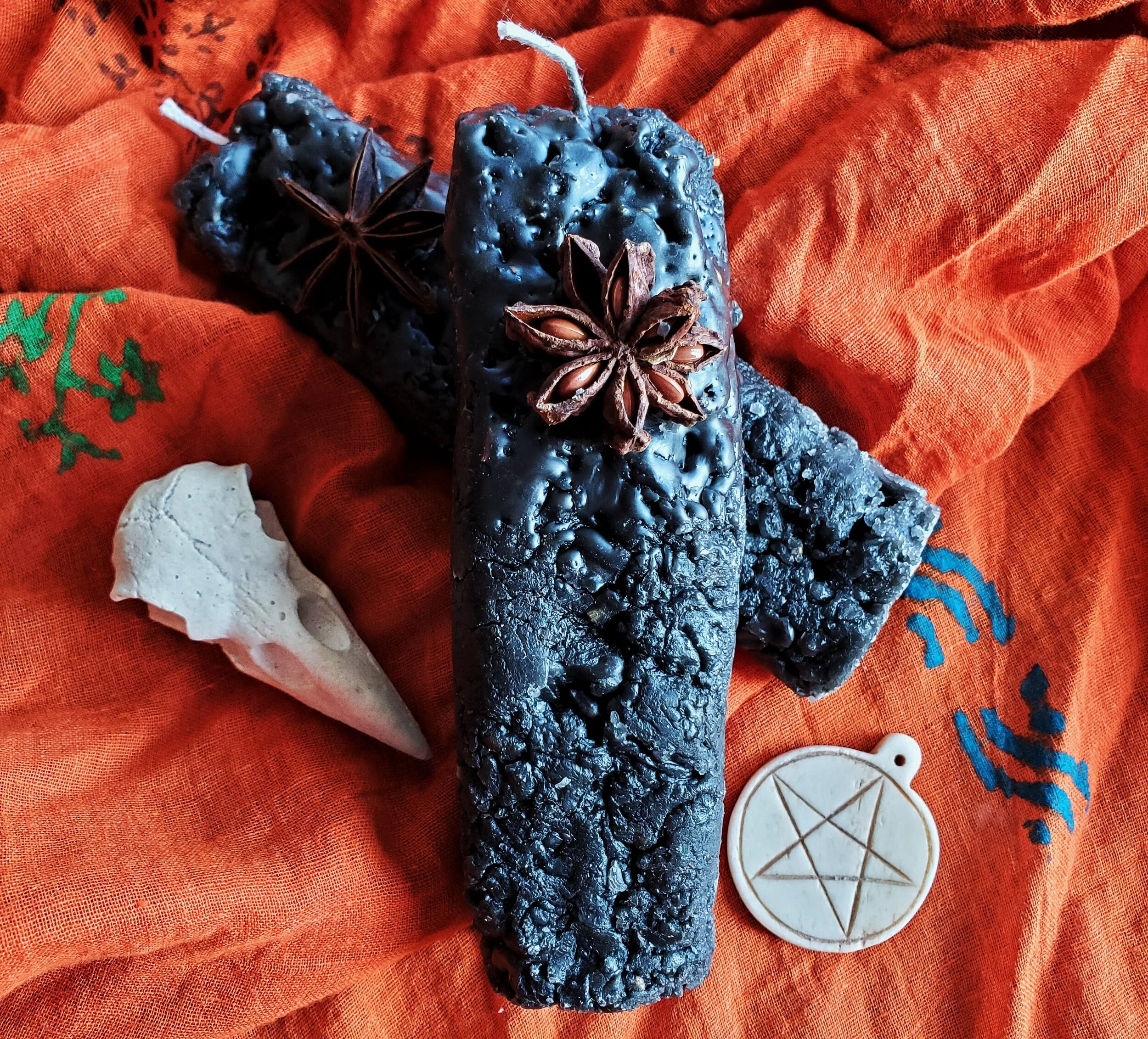 Molded Sabbat Candles