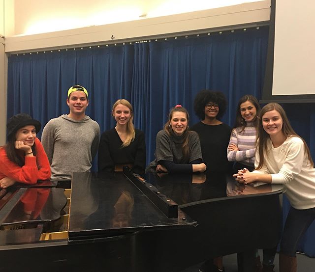 First day of school on The Project: An Opera! So so thrilled to be making art with these wonderful people (not pictured: @eneebs) See us in action December 18th at 1 &amp; 8 pm at Lincoln Center!