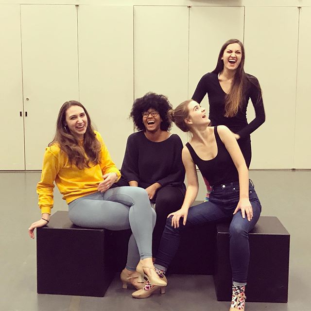 Don&rsquo;t mind us, we&rsquo;re just rehearsing for our LINCOLN CENTER DEBUTS 🎉😱🤪 The Project:An Opera premieres one week from today! Couldn&rsquo;t be more proud to make music with these wonder women. 
#operasinger #operasingersofinstagram #newo