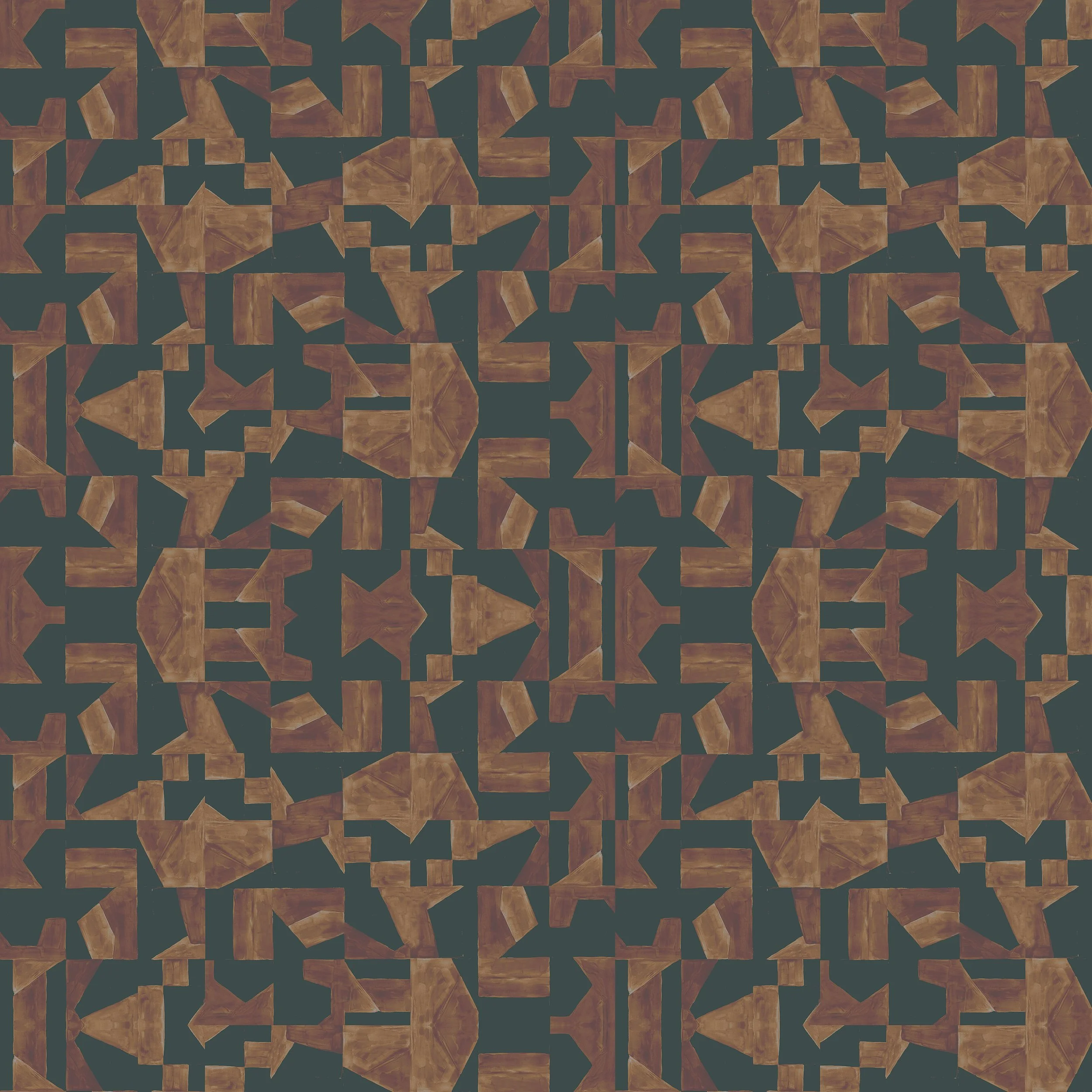 Shape Shuffle Copper