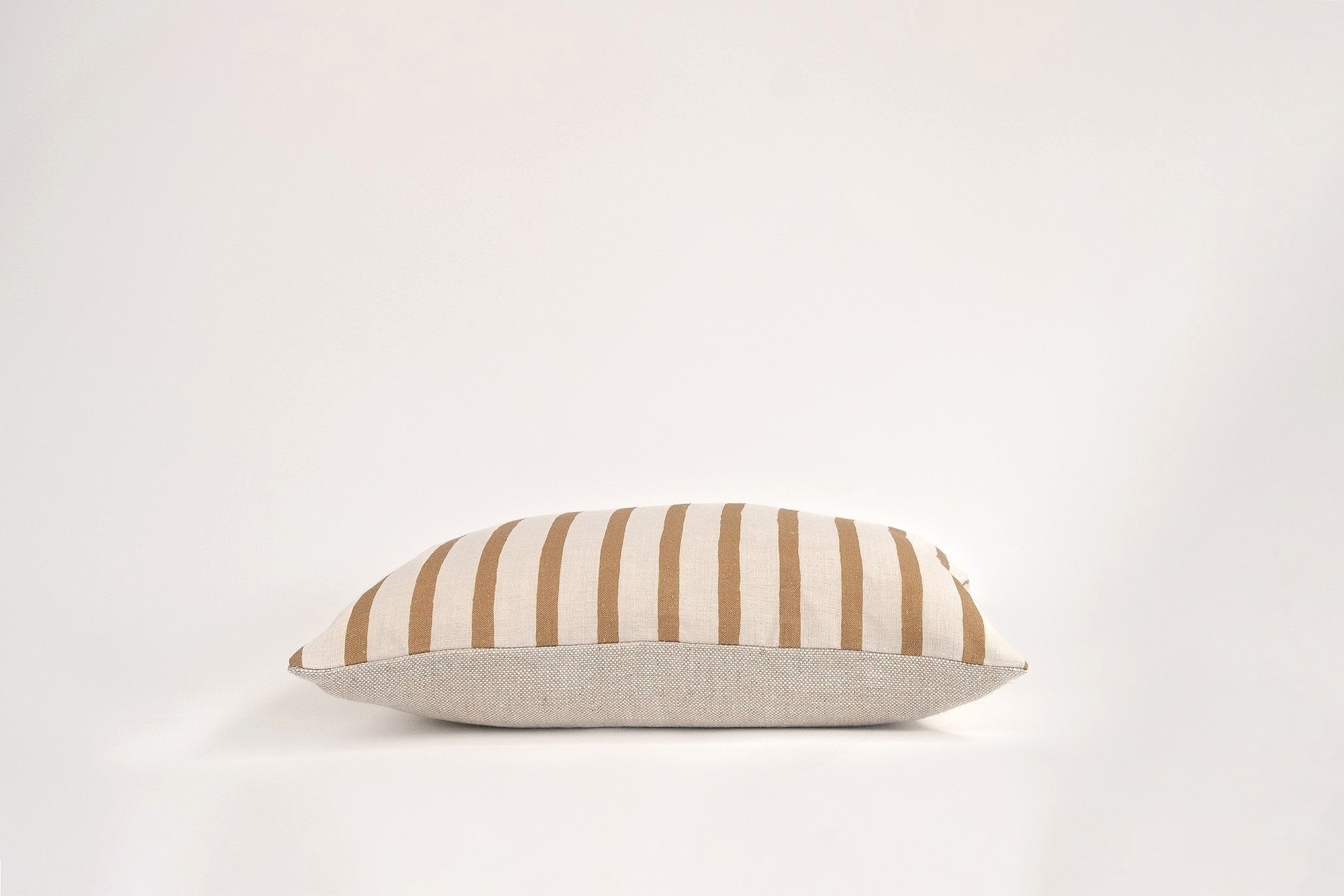 Capital Lines Ochre Cushion