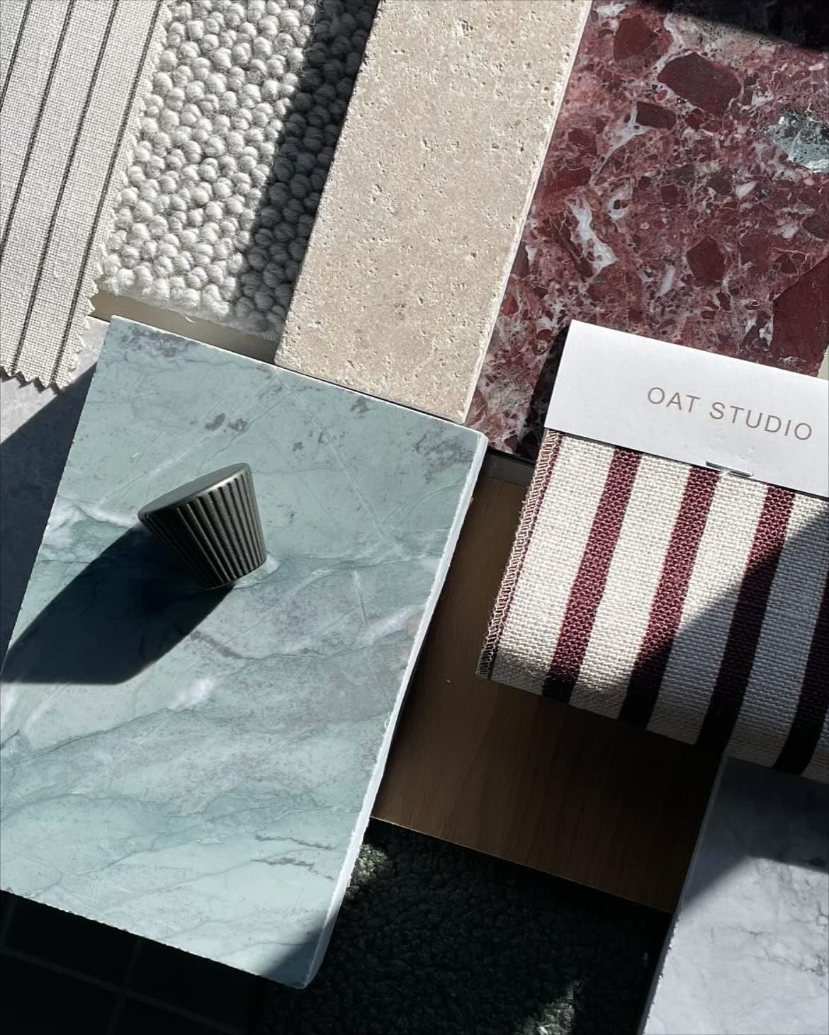 Loving this mix from @seau_studio ✨

Featuring our stripes on light and heavy weight oatmeal linens 🤎