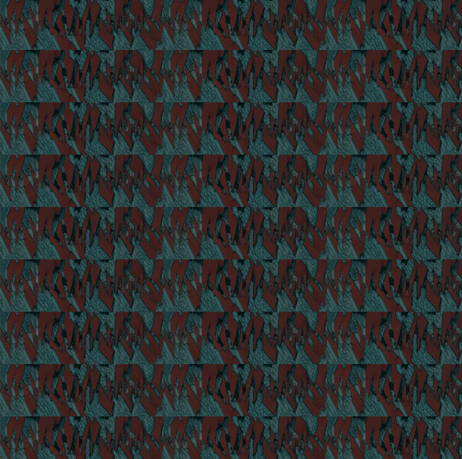 Layered Reflections Burgundy