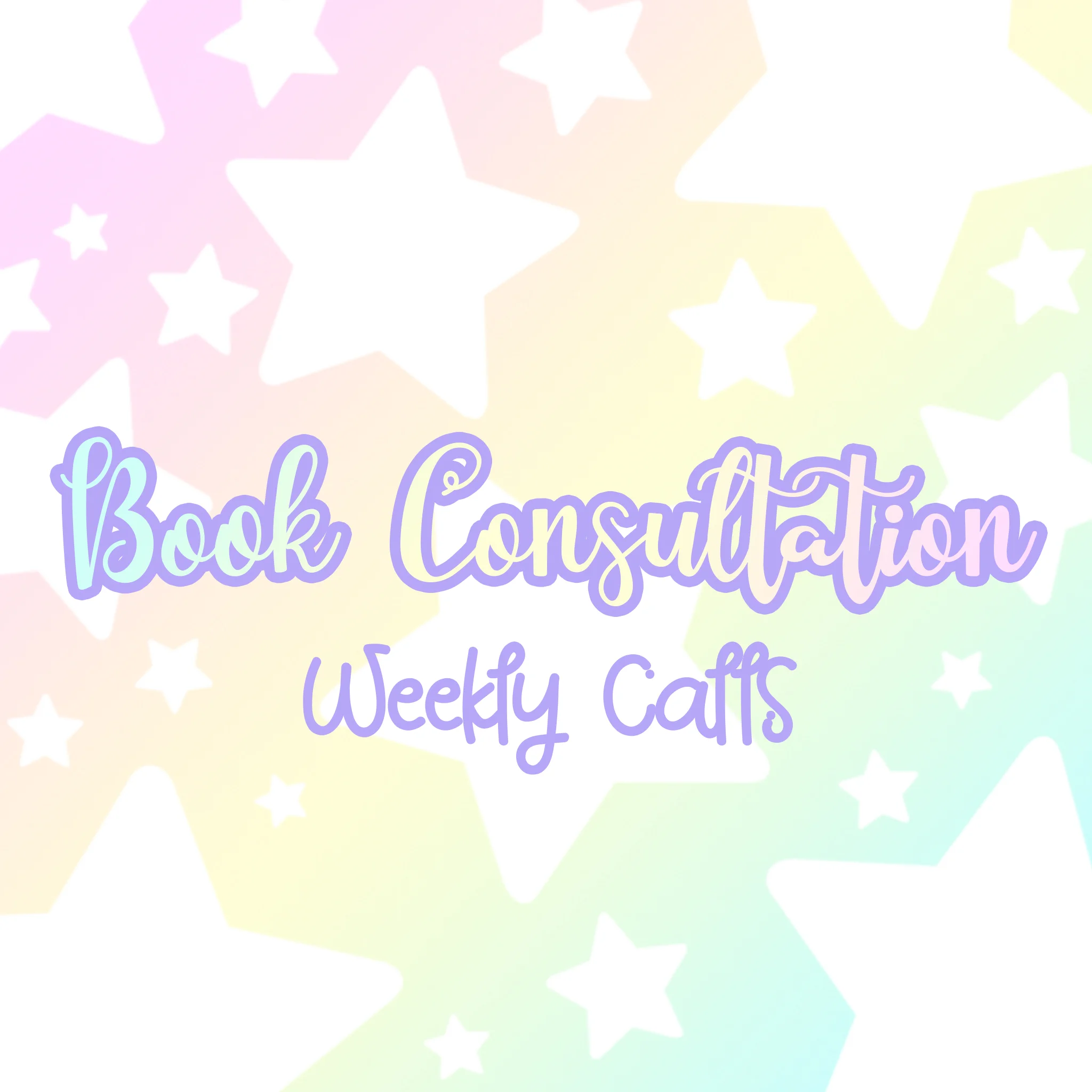 Book Consultation: Weekly Calls