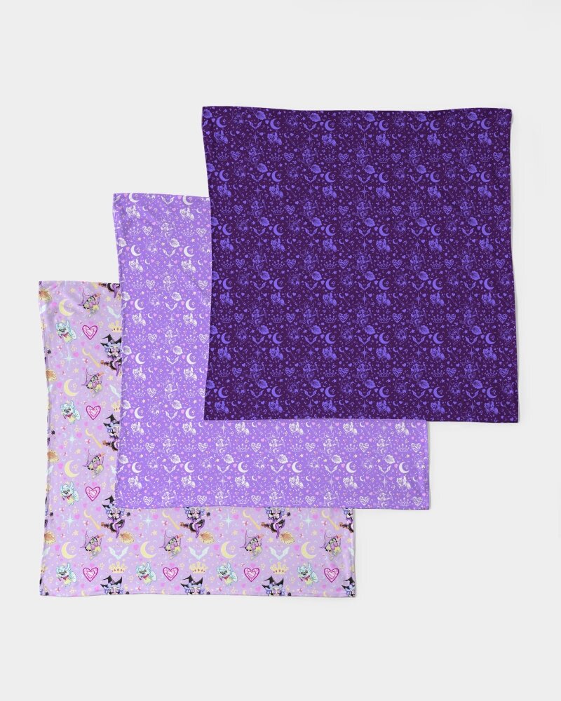 Magikats! Pattern Bandana Set