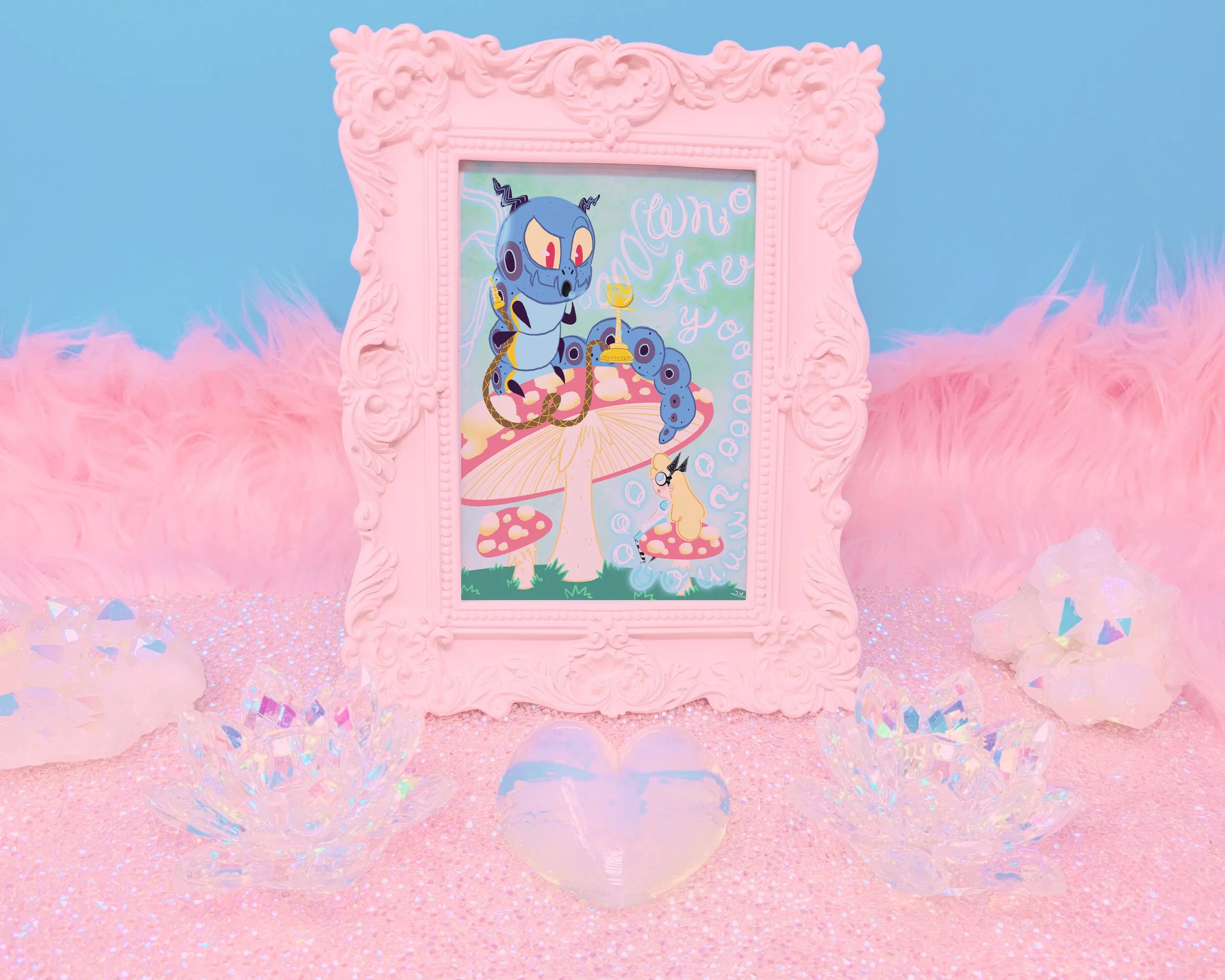 Who Are You? Art Print