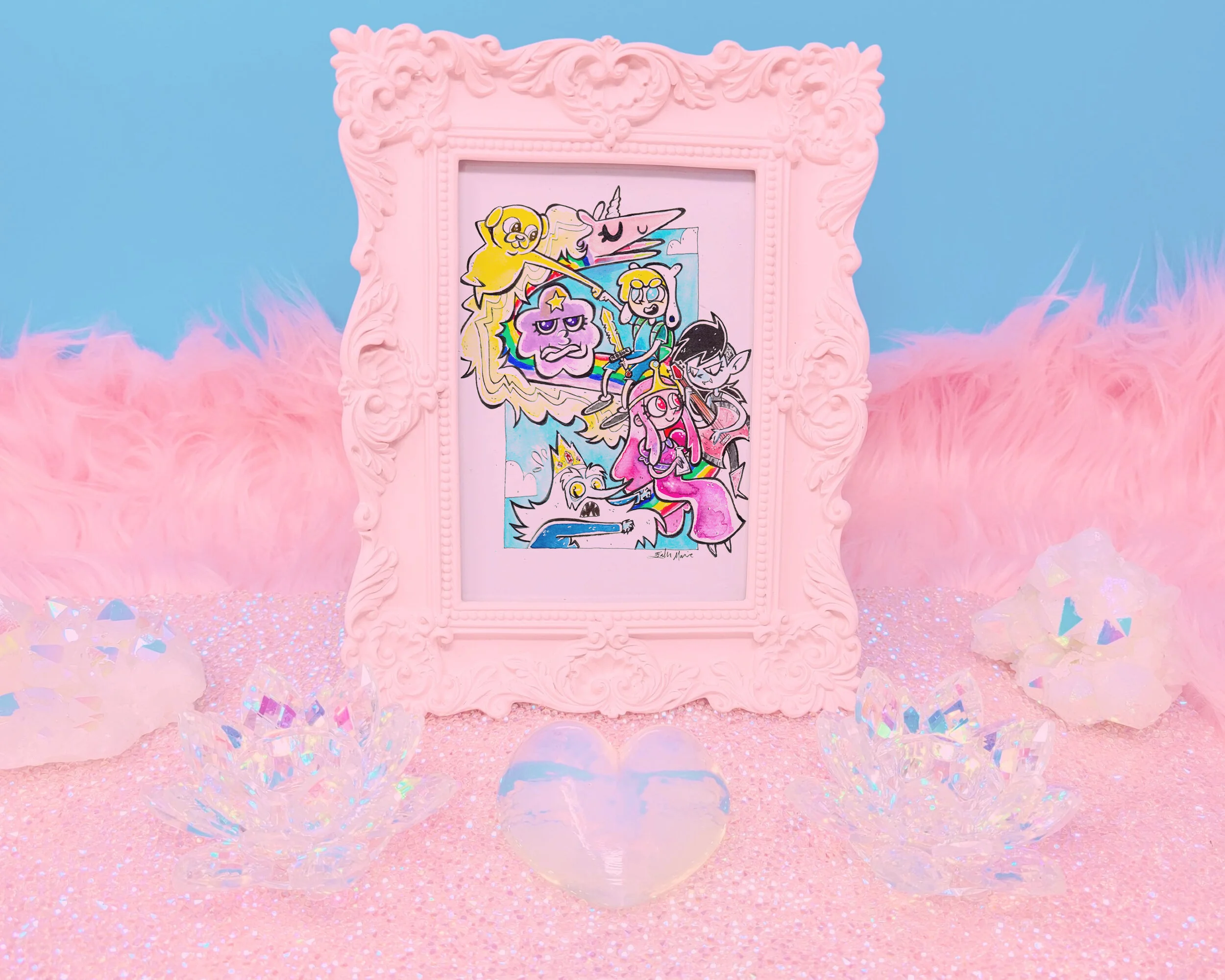 Adventure Time! Art Print