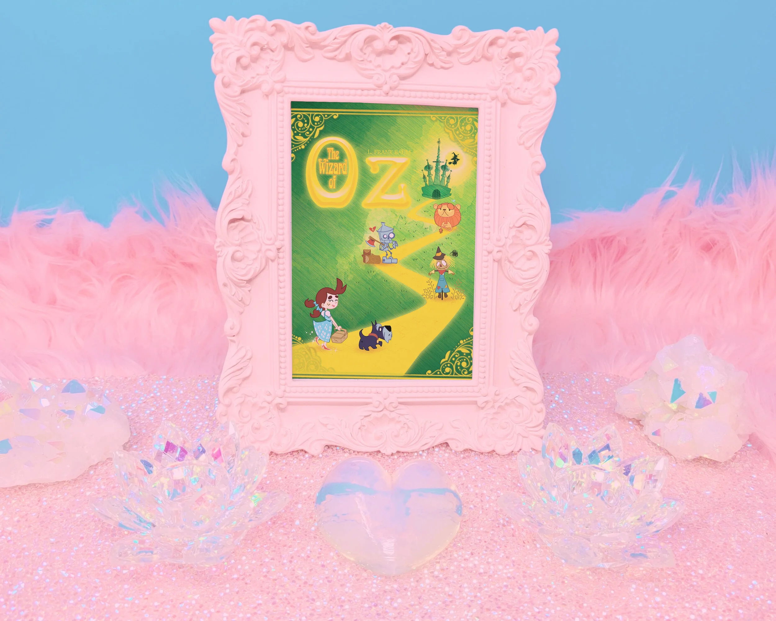 The Wonderful Wizard of Oz Art Print