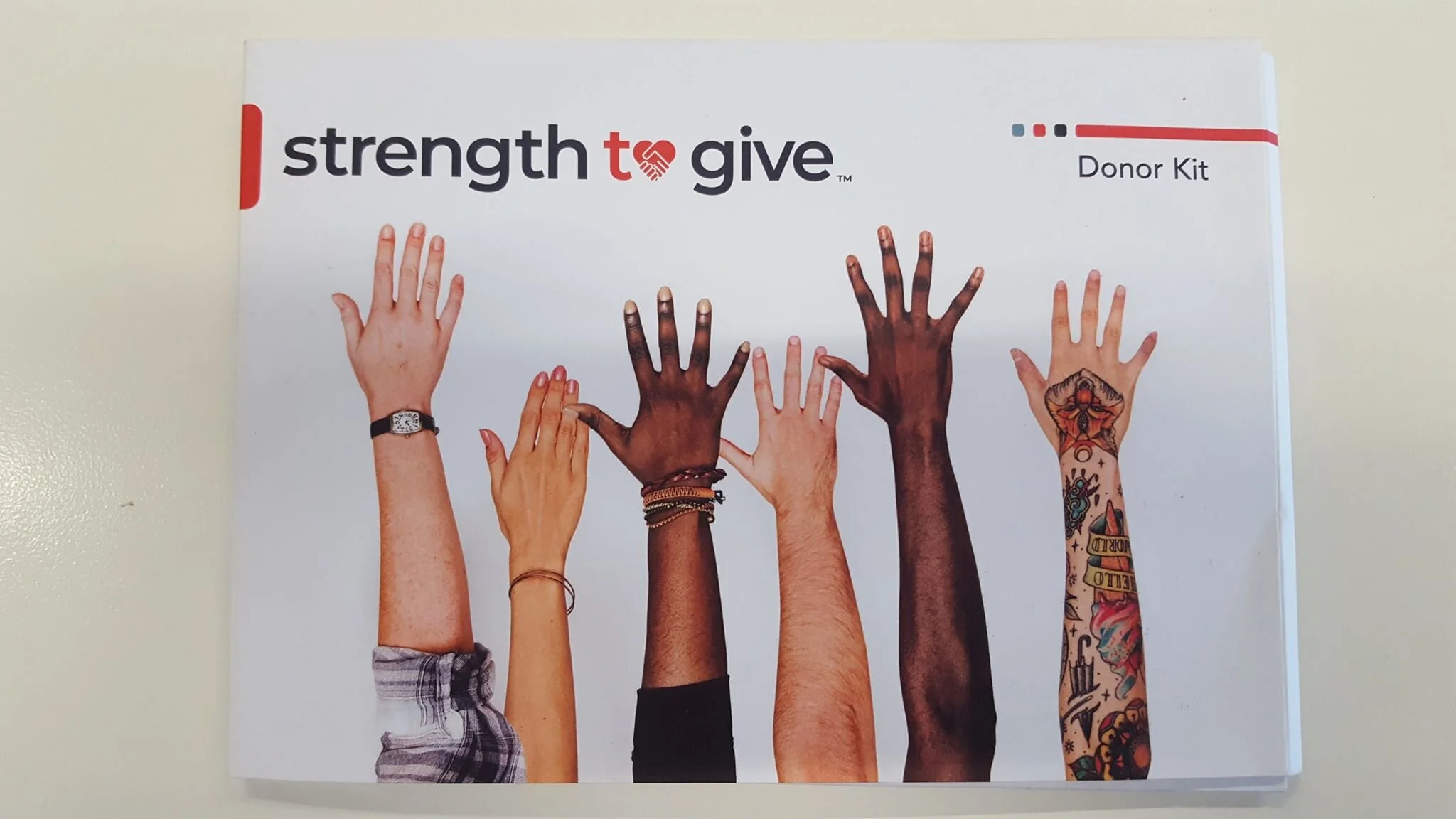 Strength to Give Donor Registry Kit
