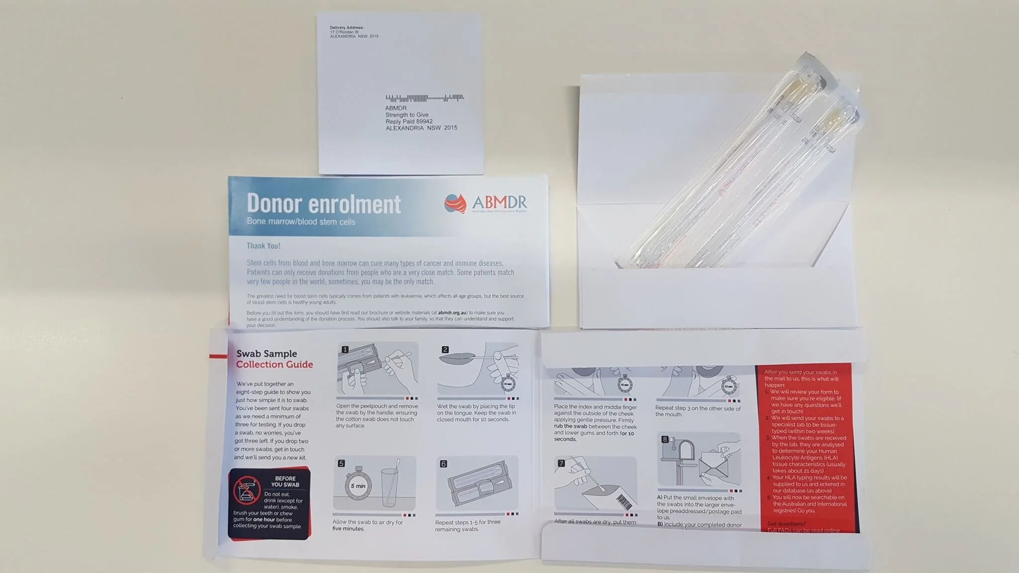 Strength to Give Donor Registry Kit
