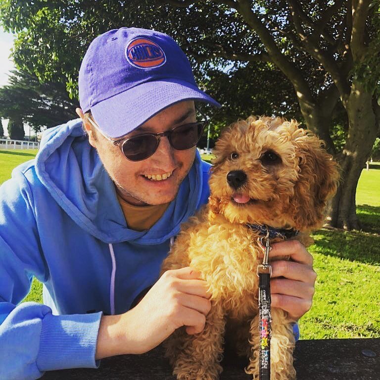 Will and his dog