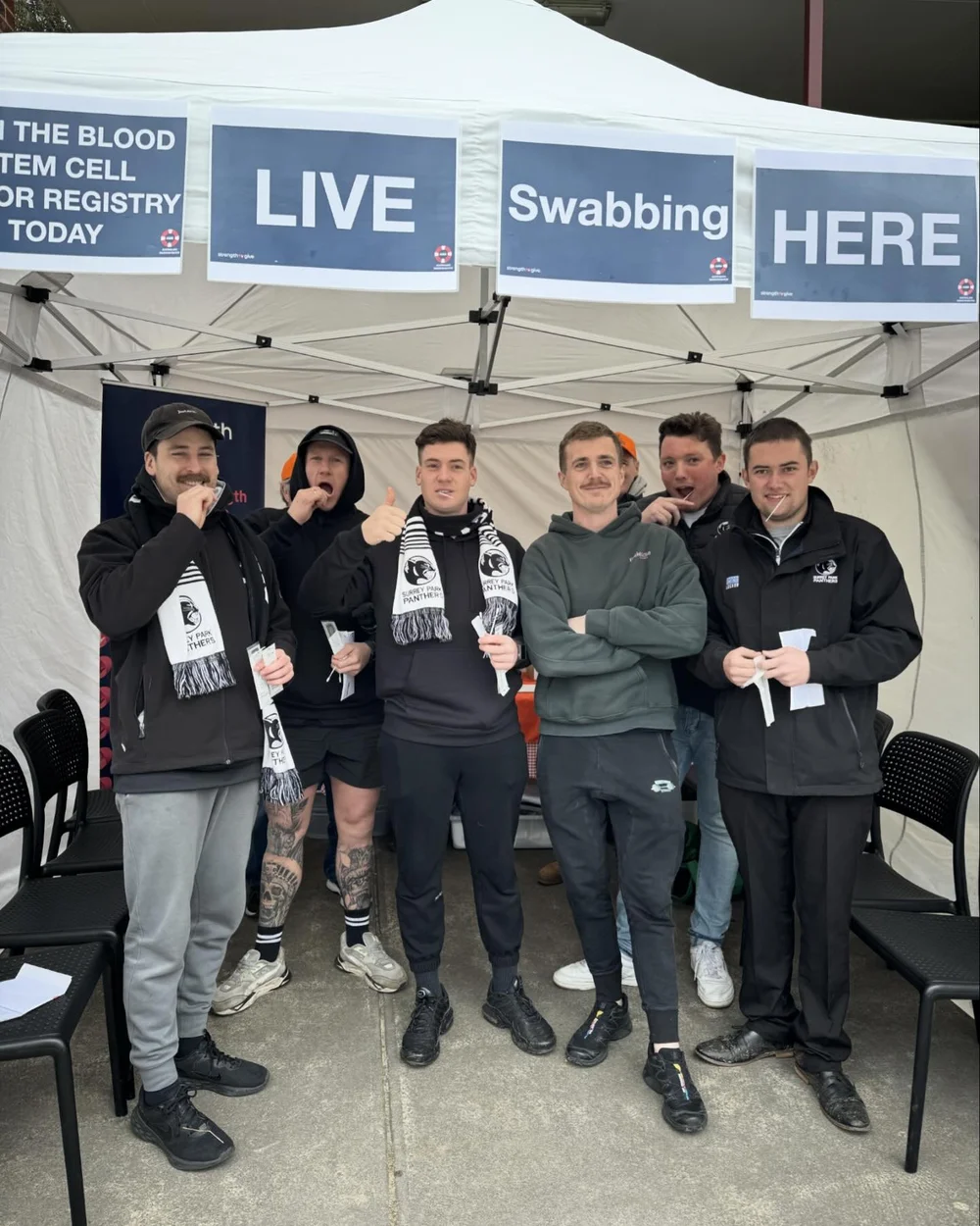 What a fantastic time we had, yesterday, down at Surrey Park Football Club for a stem cell donor awareness day and a Live Swabbing event to join the Register!

We had 83 young people who swabbed and joined the Australian Bone Marrow Donor Registry!!!