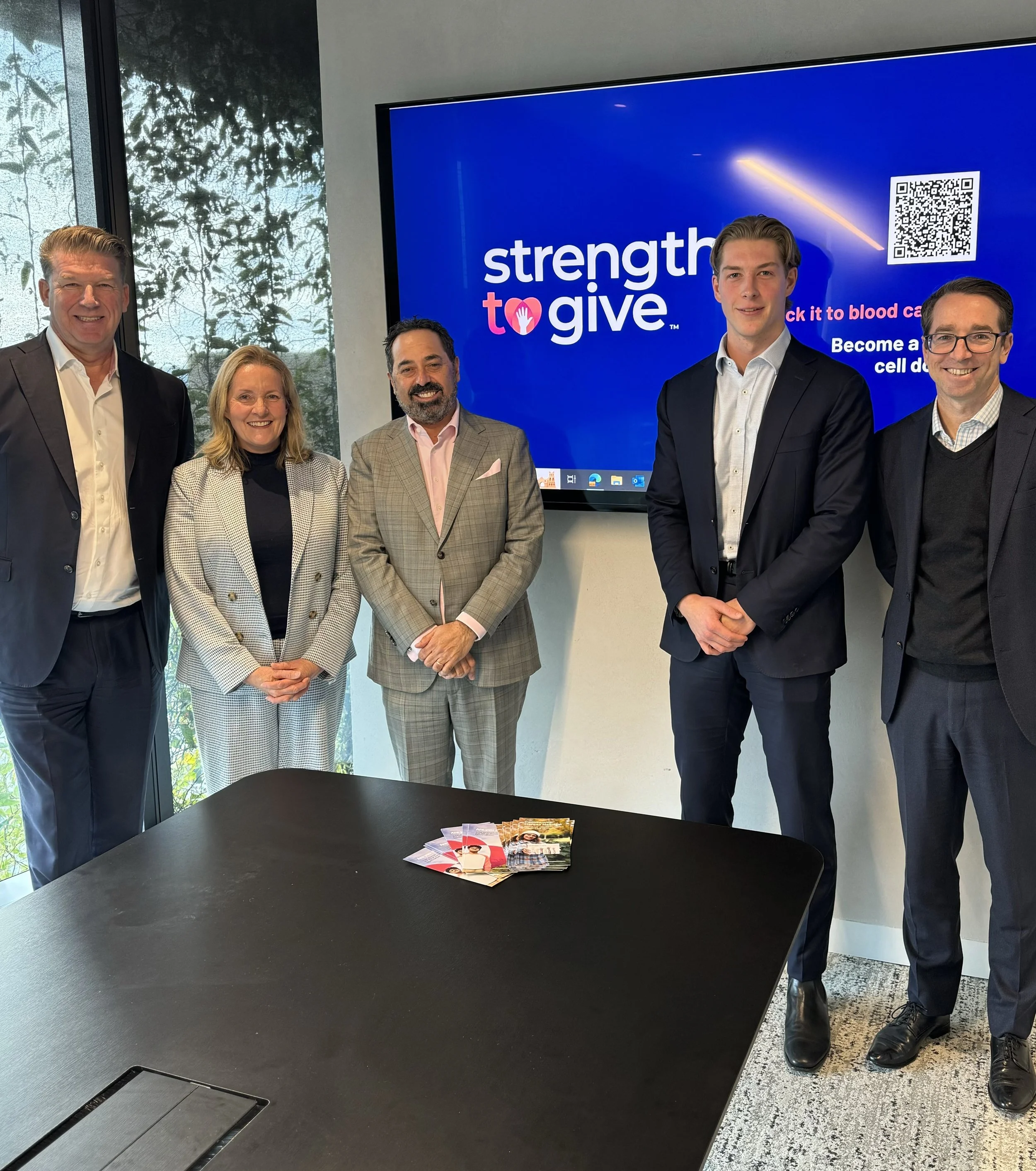 Talking to the team at Aston Commercial 