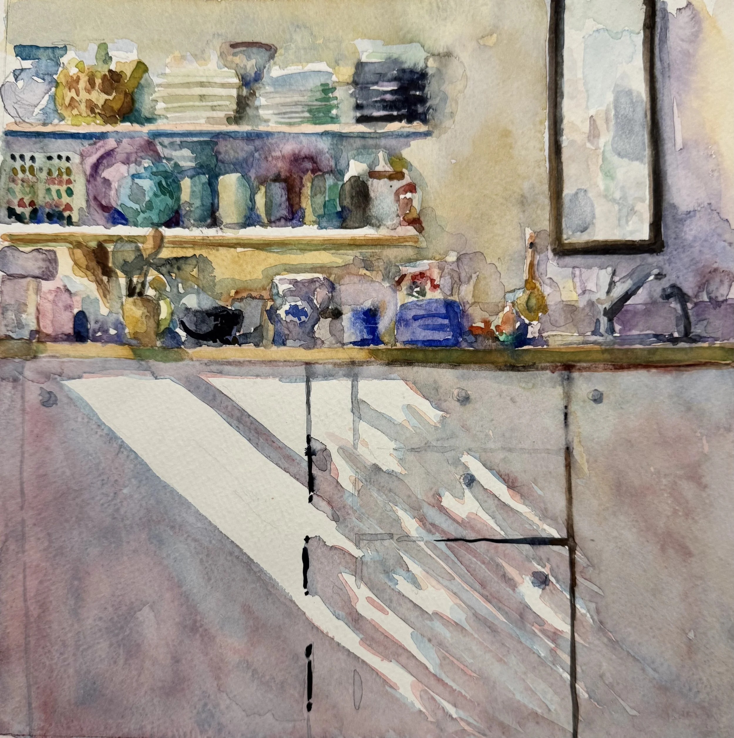 Kitchen, 1pm, 10/15/96,
10.5" x 10.5" w/c 16" x 16"