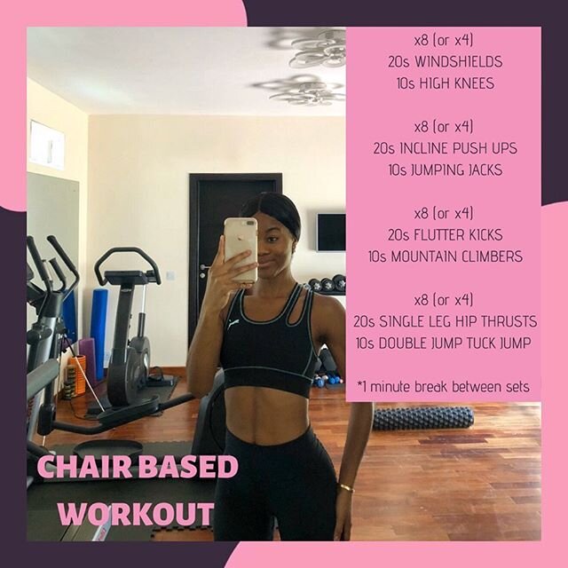 We&rsquo;ve given you TV recommendations, playlists, and still on the theme of wellness, we&rsquo;ve teamed up with @tonewithtobi to bring you a nice little workout. All you need is a chair and you can give it a go right at your desks. There are also