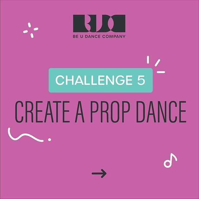 Happy Thursday all! Here&rsquo;s your creative challenge for this week... CHALLENGE 5:

Create a Prop Dance&hellip;
Choose a household object to explore and create a solo with. Could your Hoover be your dance partner? Could a broom be your support? C