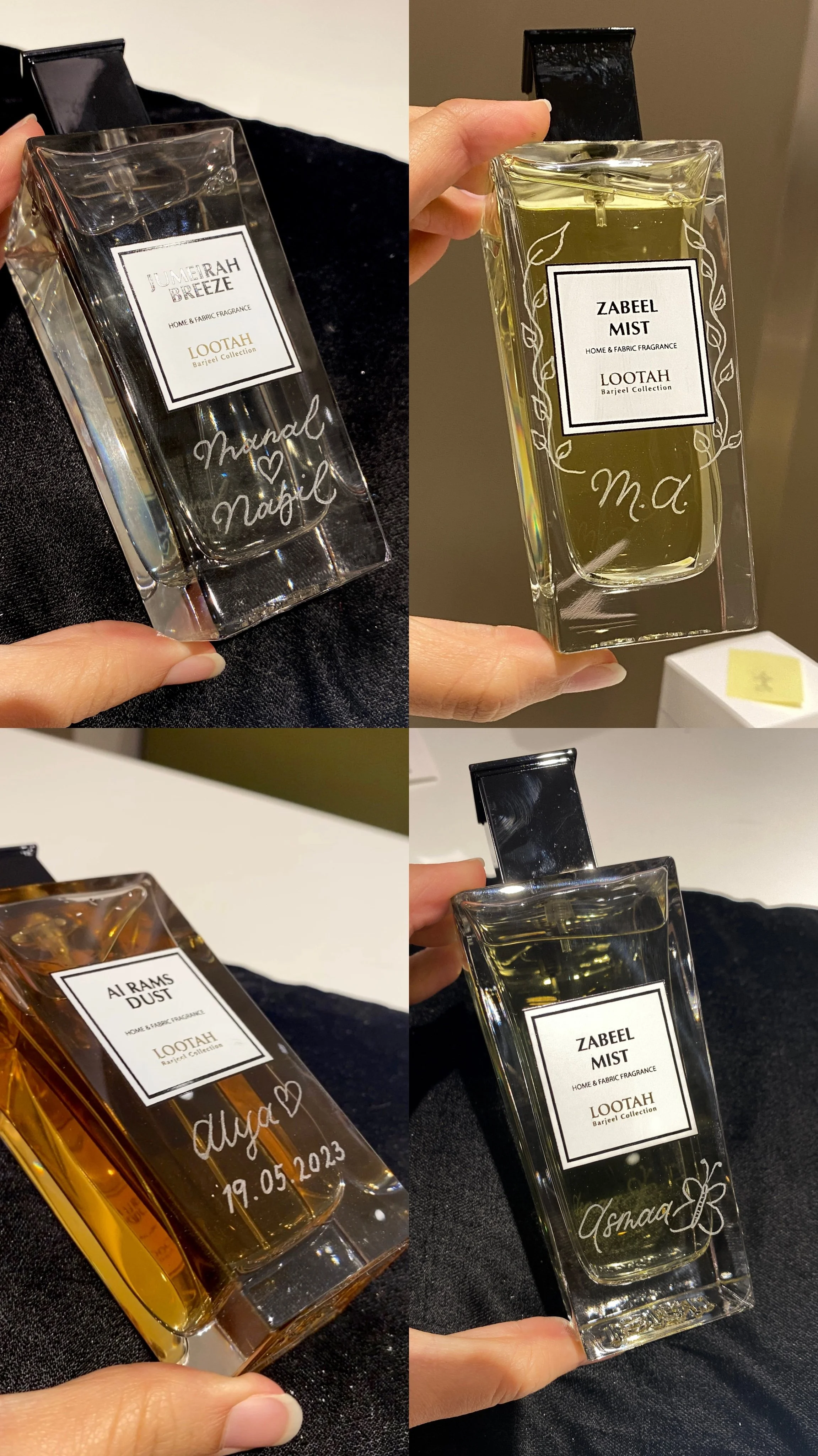 Live Engraving for Lootah Perfumes