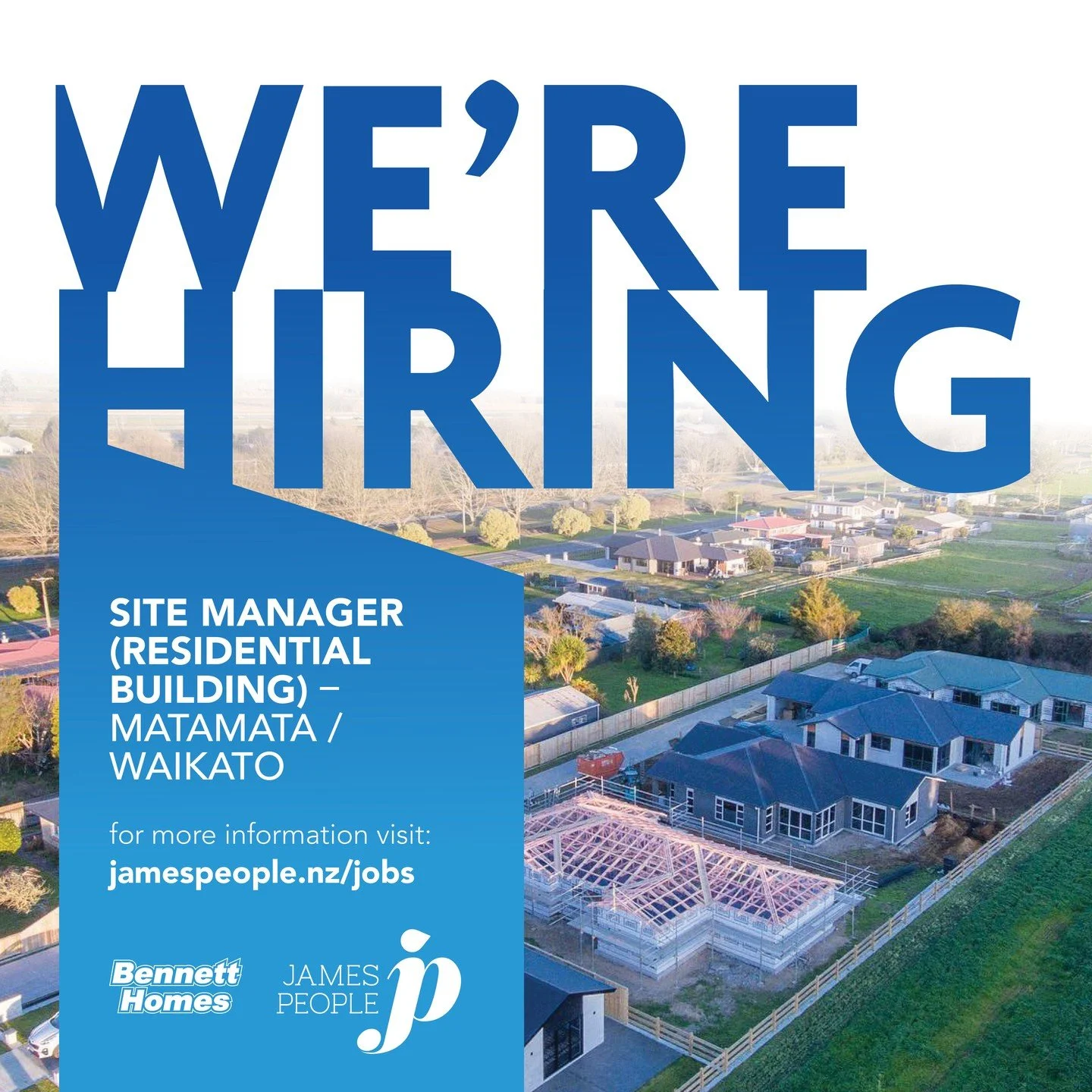 If you're an experienced Site Manager, then this role at Bennett Homes is one for you to check out!

In this role, you'll work closely with the Bennett team and the client, from planning, getting started on site, and all the way through to completion