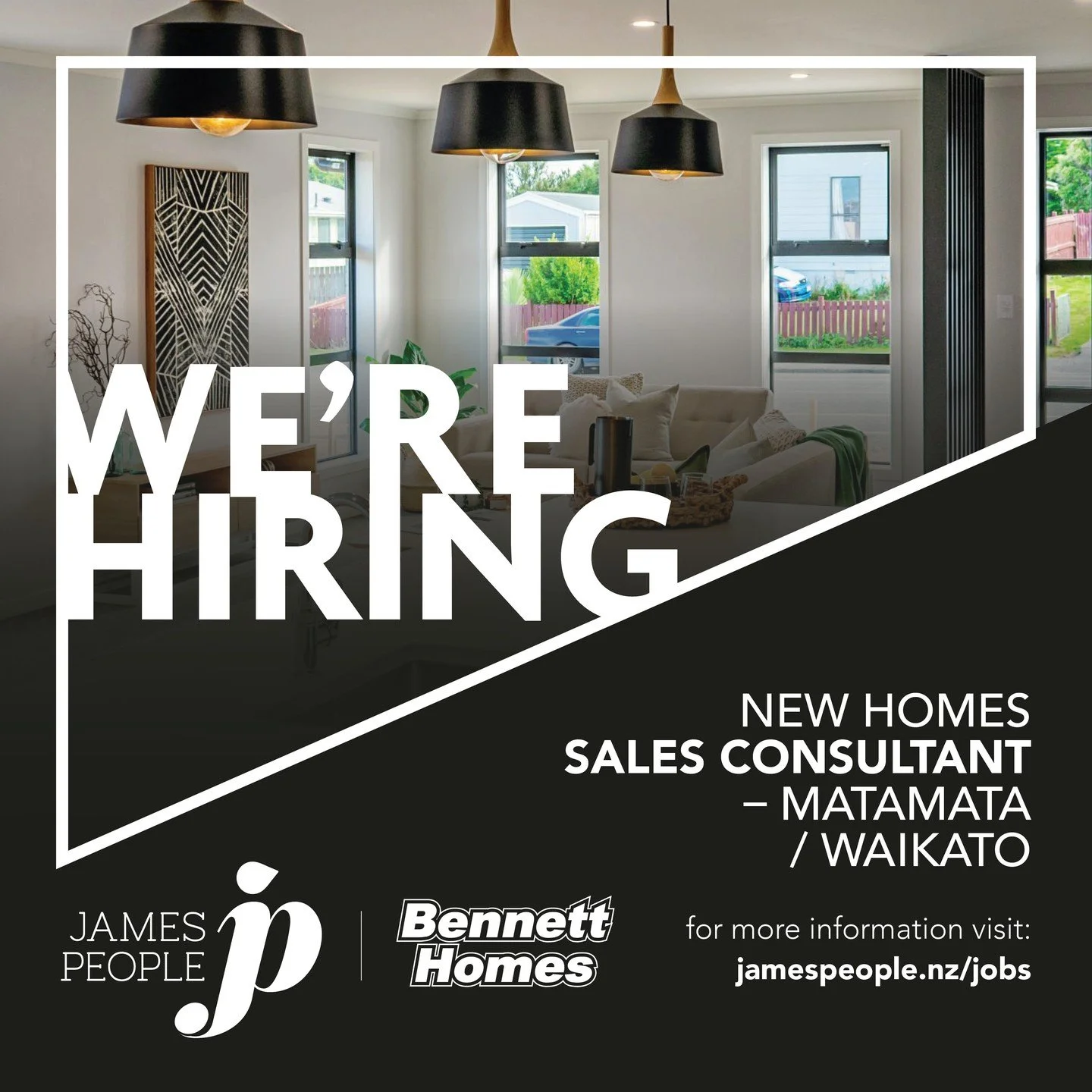 Grow the Waikato Branch of Bennett Homes and be rewarded for every sale!
Bennett Homes is looking for a New Sales Consultant to help more people build their dream homes! With the showhome based in Matamata, you'll connect with potential customers, gu