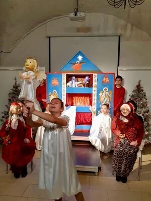 Orthodox Christmas Performance at Staritsa, Tver Oblast, Russia