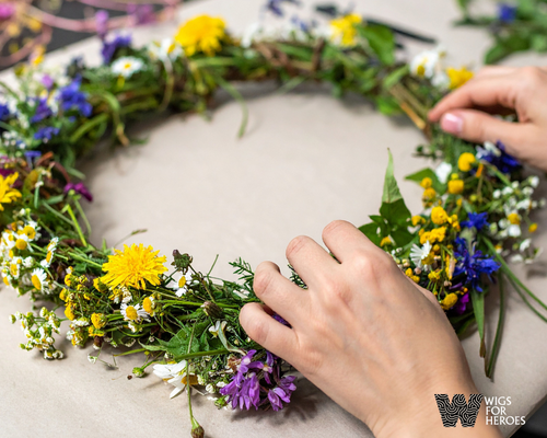 From Petals to Crowns: Flower Crown Making Workshop