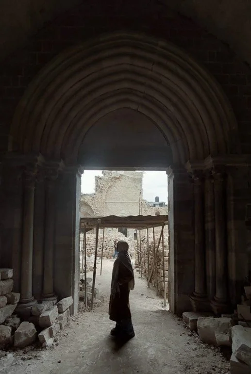 “From the Rubble,” Art, Nada Anwar Rajab.