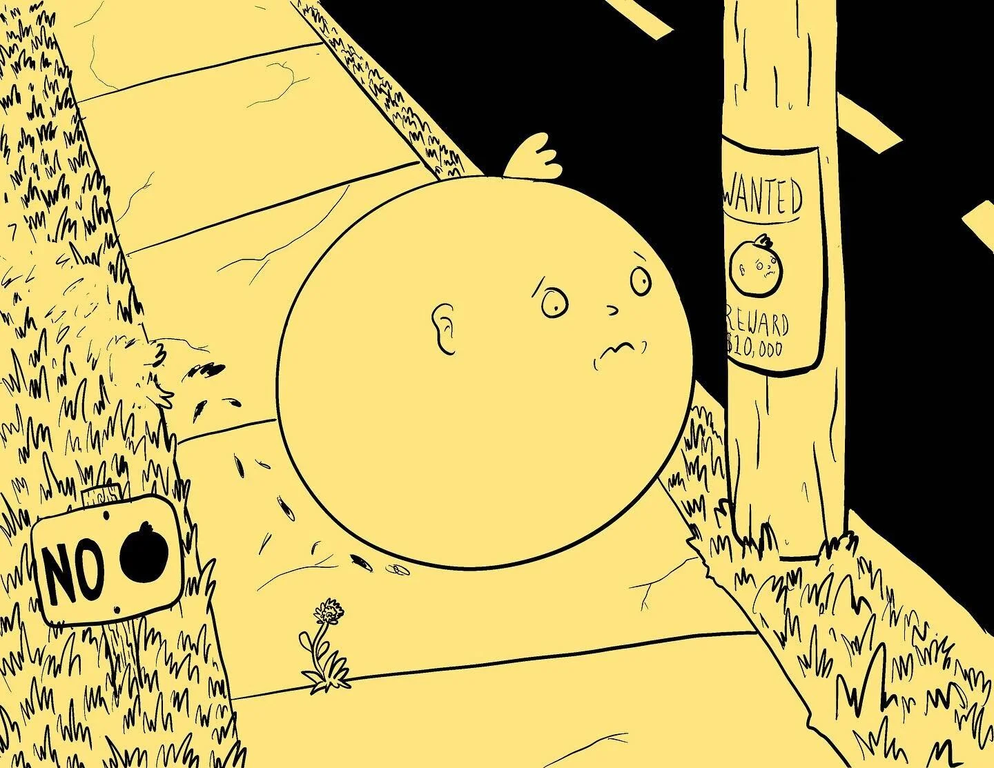 Well, looks like Fat Baby got into some trouble!! Don&rsquo;t walk in the grass, bud! It&rsquo;s bad for the grass and for your....you know the word.
.
.
#grass #fatbabylife #fatbaby #art #drawing #wanted #nyc #walkinonsunshine