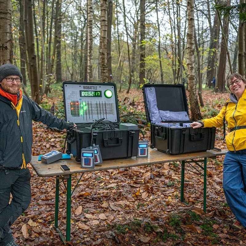 Voor Provinciedomein Bulskampveld mochten we een game maken voor de tweede graad secundair en voor teambuildings. BIO BATTLE. Thema: evolutie en ecosystemen. Afgelopen week kregen de gidsen alvast hun opleiding. Terwijl zij het bos in zijn, staan wij