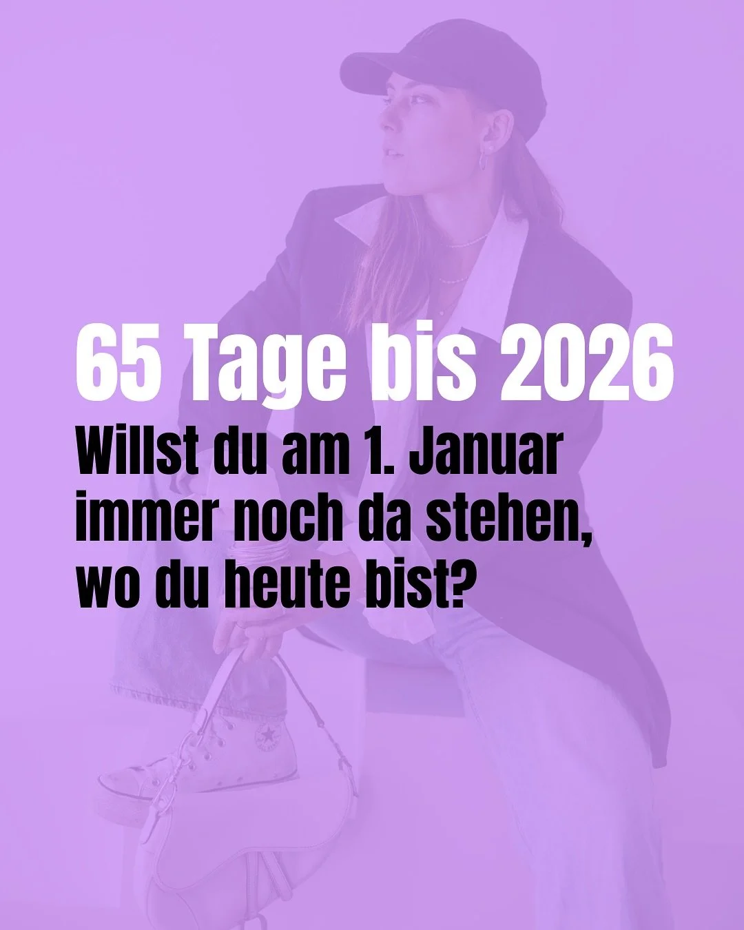 In 65 Tagen ist 2026.
Und du entscheidest,
ob du dann immer noch redest &ndash;
oder endlich machst.

Du brauchst keinen neuen Plan.
Kein neues Branding.
Kein &ldquo;besseres Timing&ldquo;.

Du brauchst Eier,
endlich loszugehen &ndash;
auch wenn&rsqu