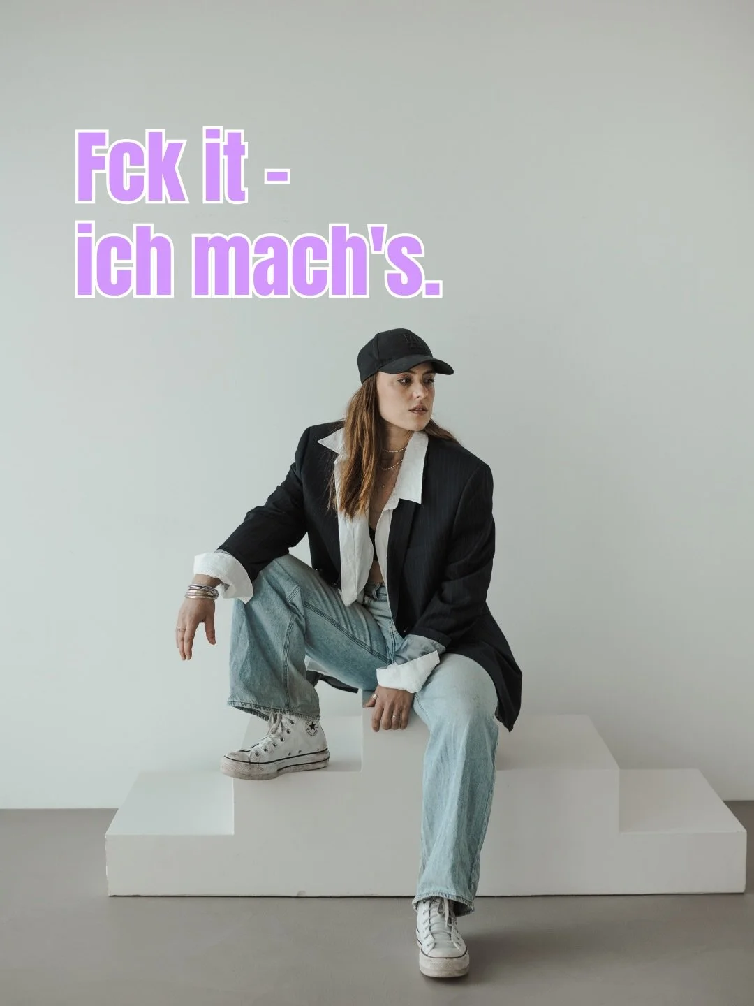 Trau dich.

Sag endlich: Fuck it &ndash; ich mach&rsquo;s.

Dein Leben ist zu kurz f&uuml;r irgendwann.

Wie lange willst du noch warten? 

Wie lange soll dein Post noch in den Entw&uuml;rfen verstauben? 

Wie lange willst du noch Ja sagen, wenn du N