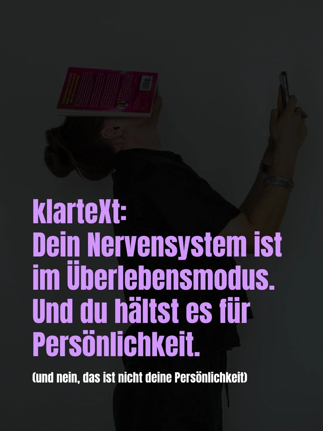 Du kennst diese Momente.

Wo du weisst, dass du Nein sagen solltest &mdash; 
aber Ja sagst.

Wo du weisst, was dran w&auml;re &mdash; 
aber pl&ouml;tzlich ist der Haushalt dringend.

Wo du alles nochmals durchcheckst, 
obwohl es schon l&auml;ngst gut