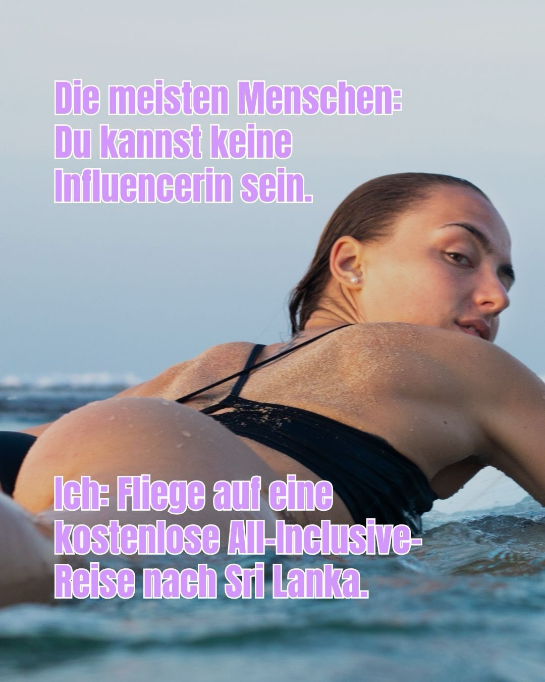 Sie haben gesagt: Das kannst du nicht machen. Das funktioniert nicht.

Ich hab&rsquo;s trotzdem gemacht.

Nicht weil ich mutiger bin als du. Sondern weil ich aufgeh&ouml;rt habe, auf Menschen zu h&ouml;ren, die nicht haben, was ich will.

Das kann ic