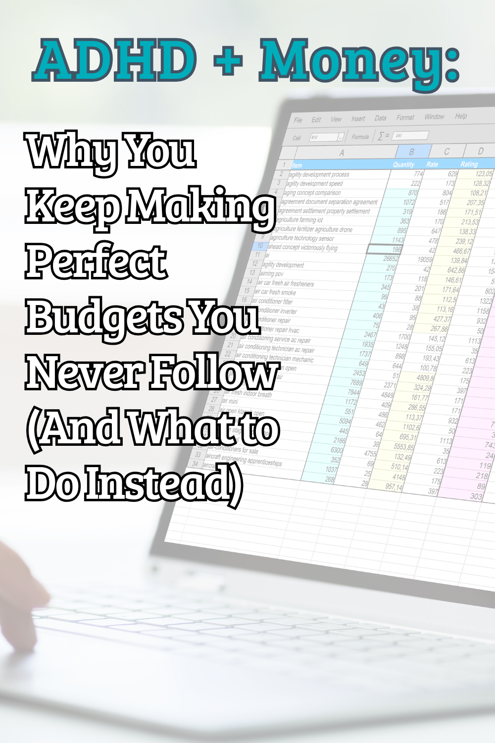 ADHD and Money: Why You Keep Making Perfect Budgets You Never Follow (And What to Do Instead)