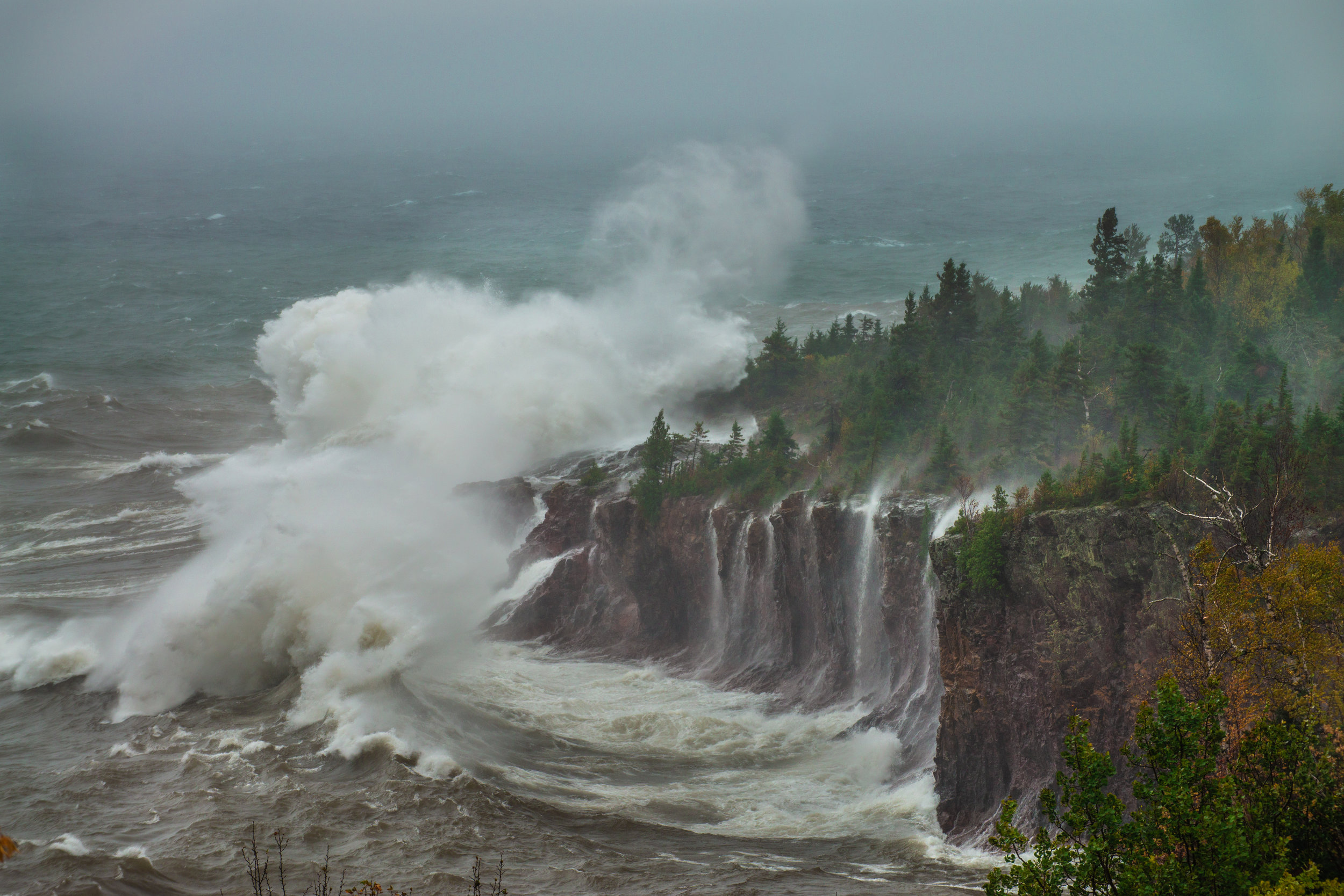  October Gale, Crystal Beach Overlook 