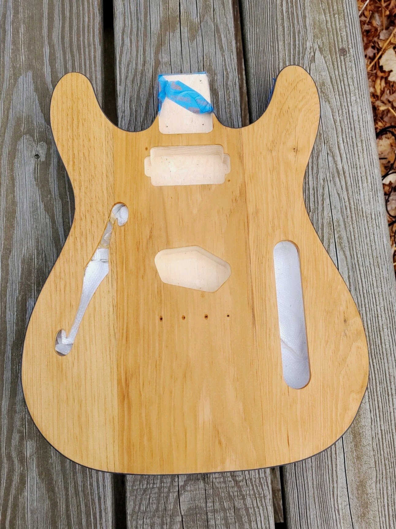 2020 Semi-Hollow Double Cutaway Tele