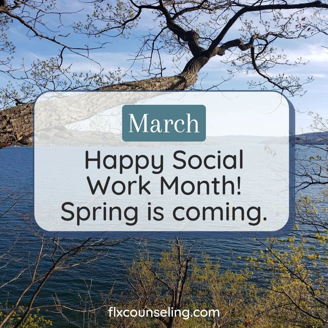 Hard to believe that March is already here! That means spring is on the way. Looking forward to stretching out my legs and getting outside. 🏞

Thankful for all of you social workers out there and for all that you do to better your communities. 💪