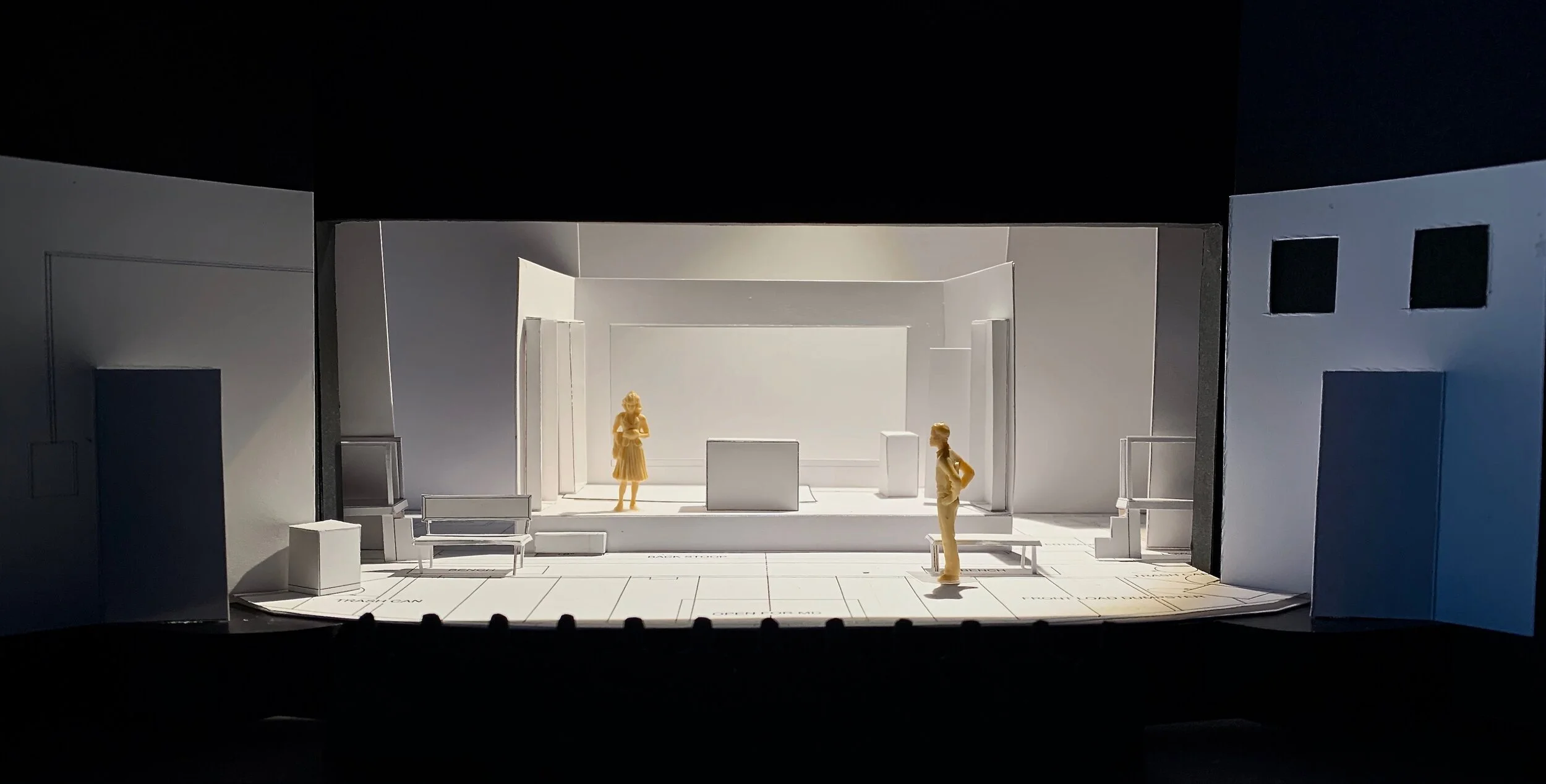 Box Stage Set Models