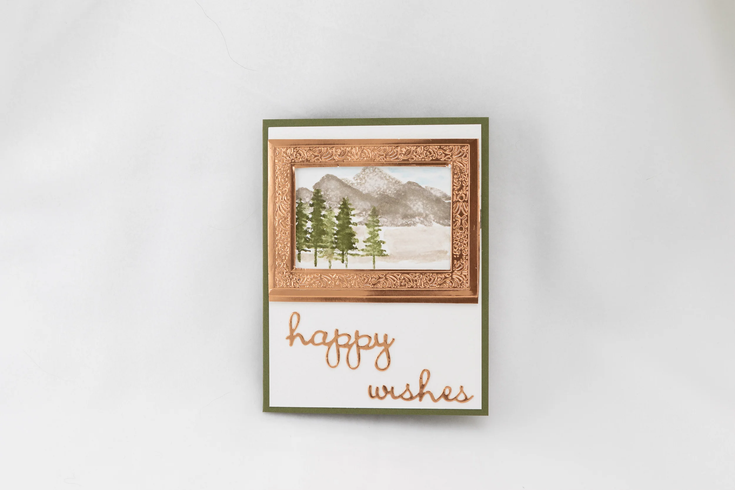 Waterfront Water Color Card