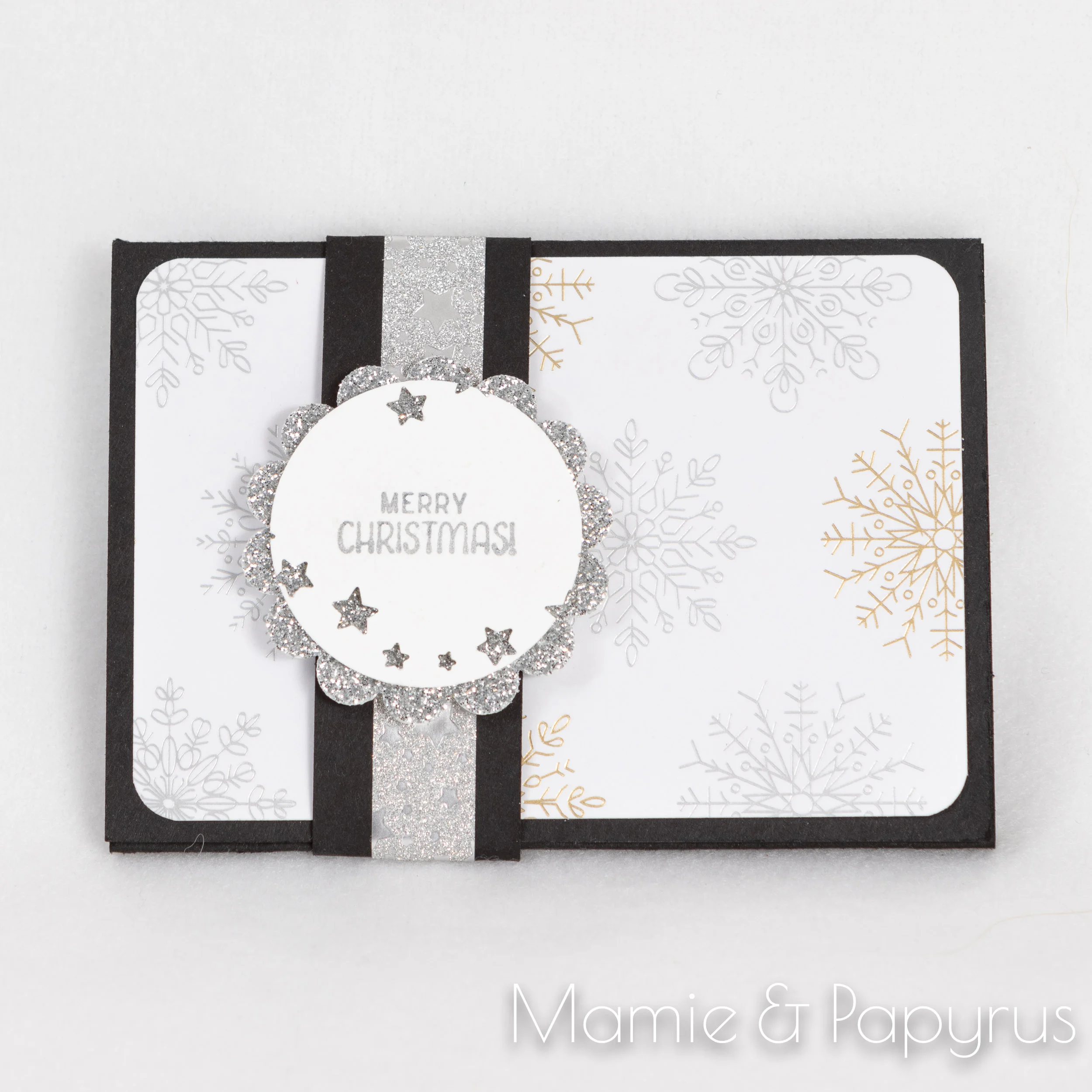 MERRY AND BRIGHT GIFT CARD HOLDER