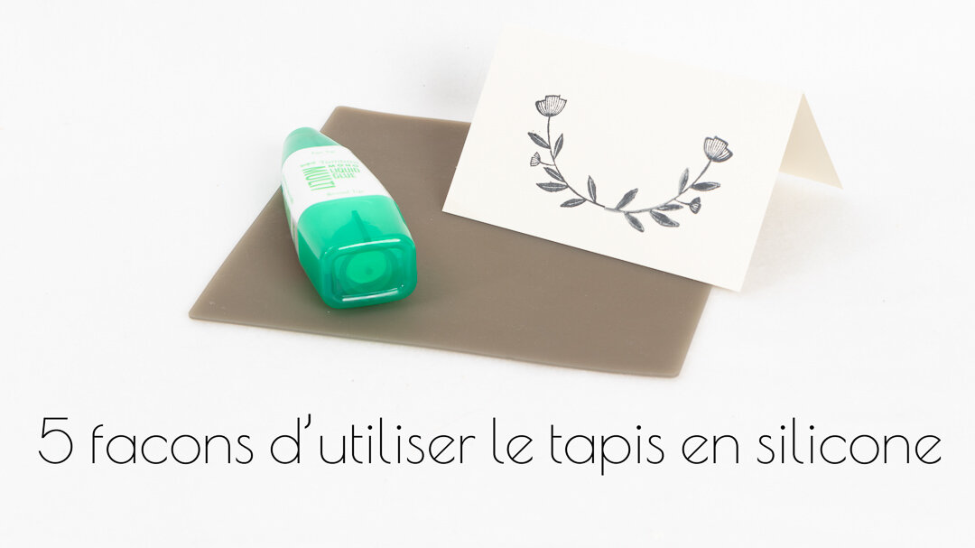 PETIT TRUC DU MARDI: 5 FAÇONS D'UTILISER LE TAPIS EN SILICONE