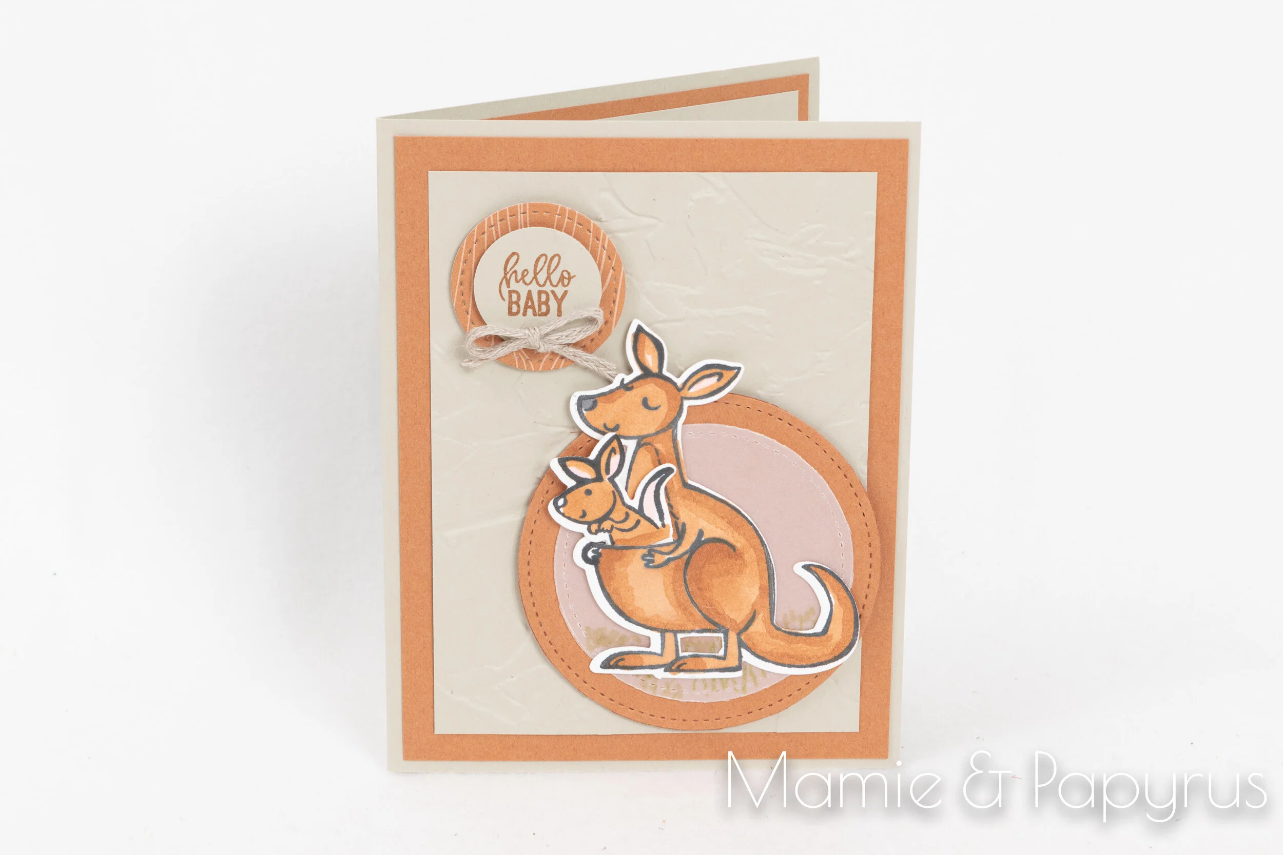 NEW AT SU - Kangaroo &amp; Company Baby Card